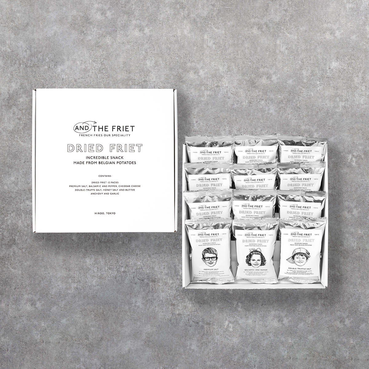 【出産内祝い熨斗対応 名入れ・写真入れ可能】MINI 12-PACK GIFT BOX