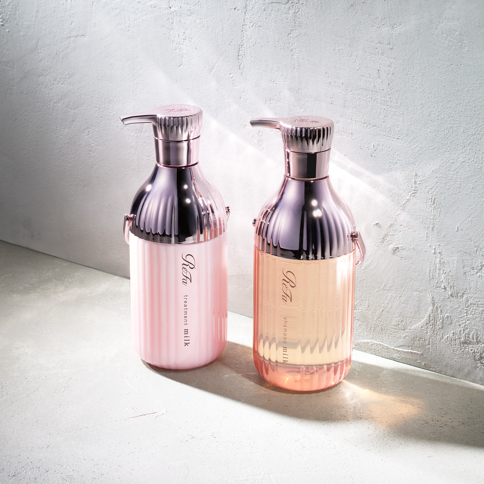 ReFa MILK PROTEIN PINK HAIRCARE GIFT SET