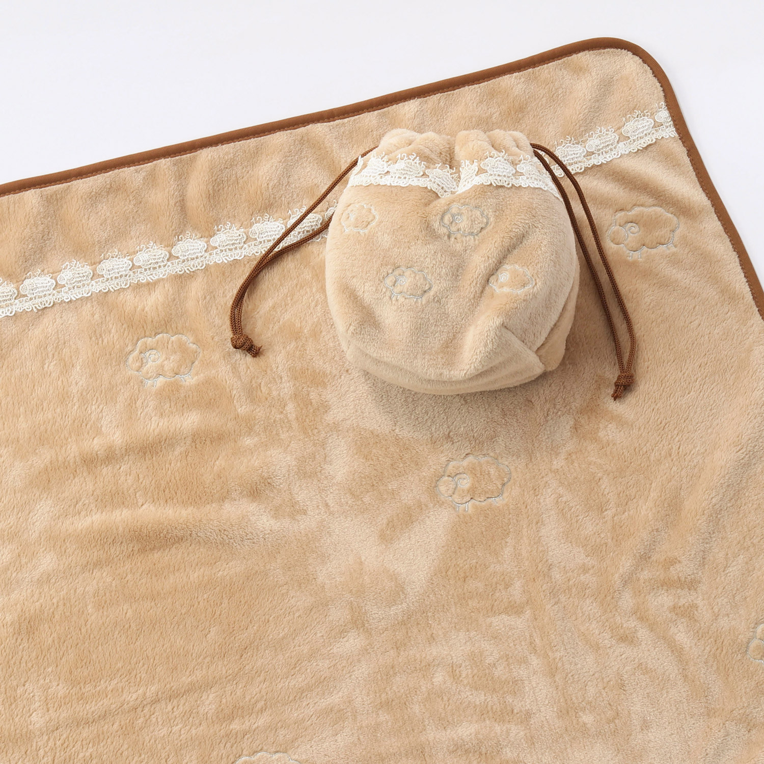 巾着ポーチ付きブランケット | 近沢レース店のプレゼント・ギフト通販