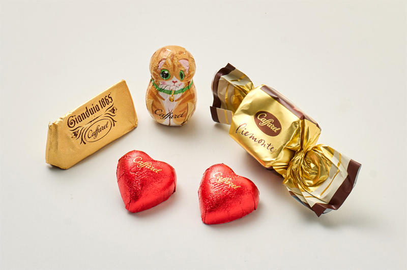 カファレル ねこのティータイム トランク小缶