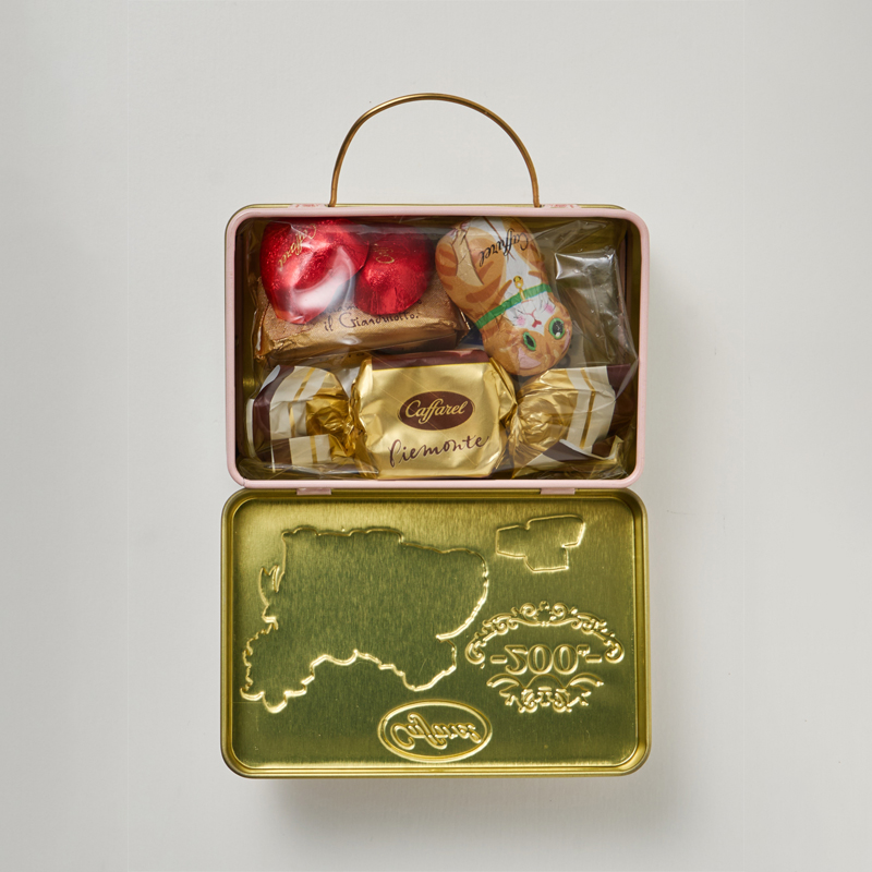 カファレル ねこのティータイム トランク小缶