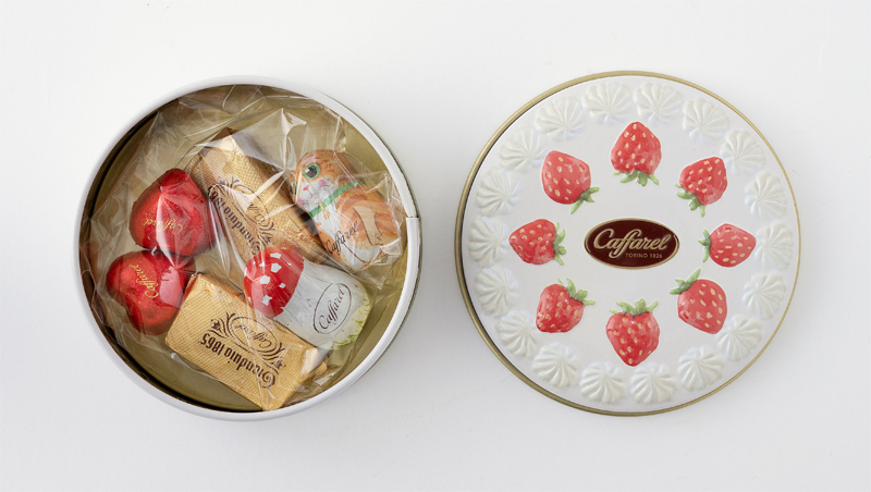 カファレル ケーキ缶