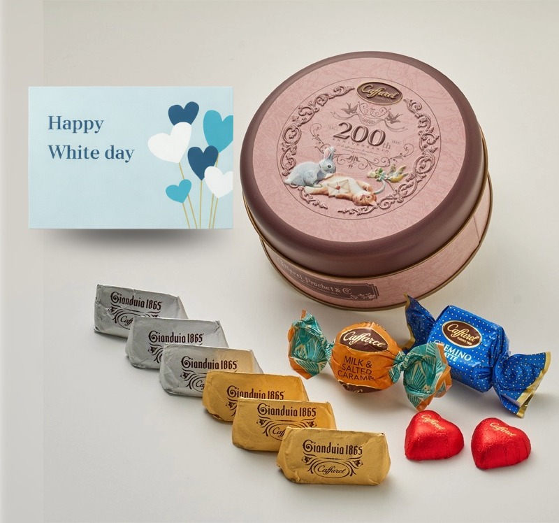 カファレル ラウンド缶