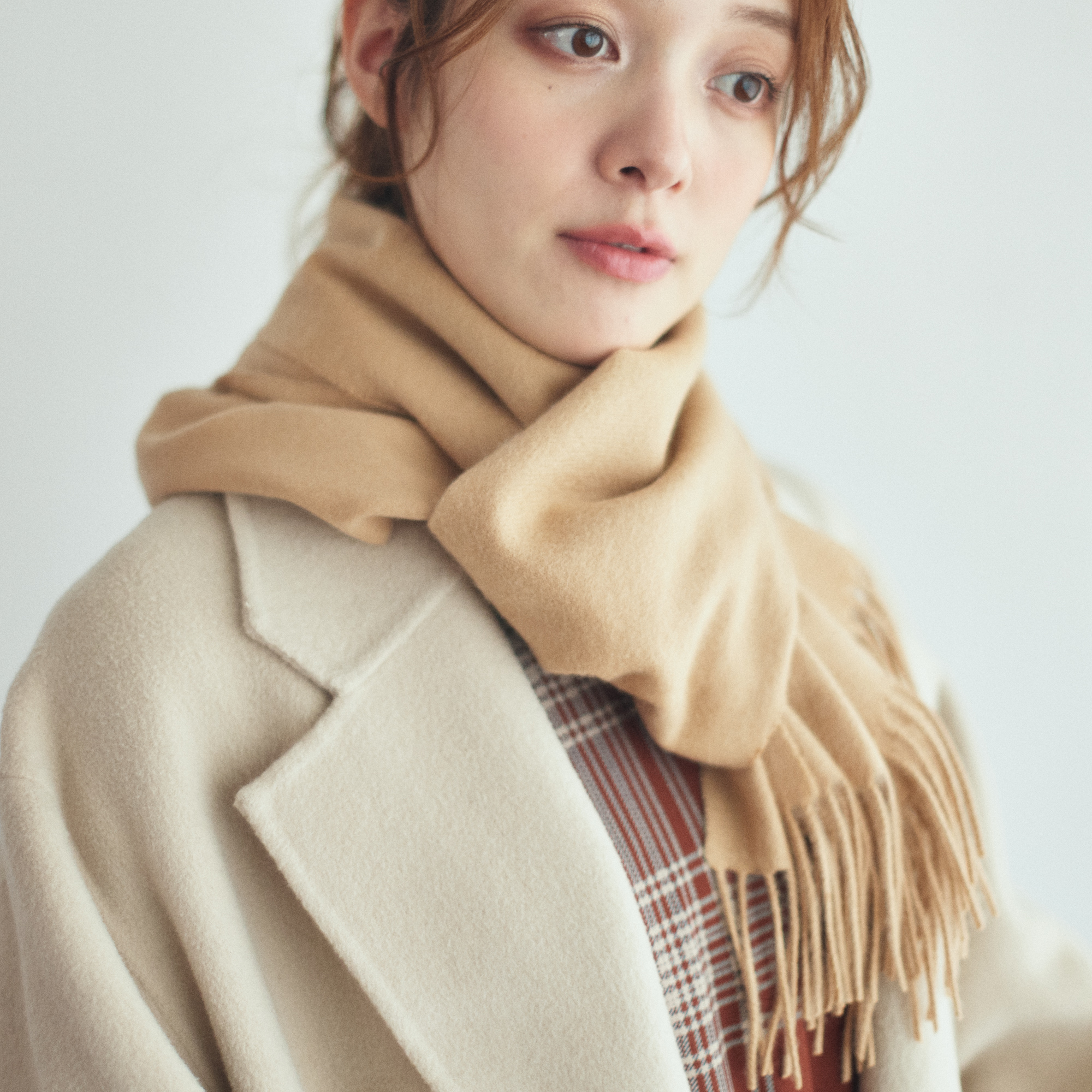 贅沢なバスタイムに！バスボム9個セット・カシミヤ100%マフラーセット