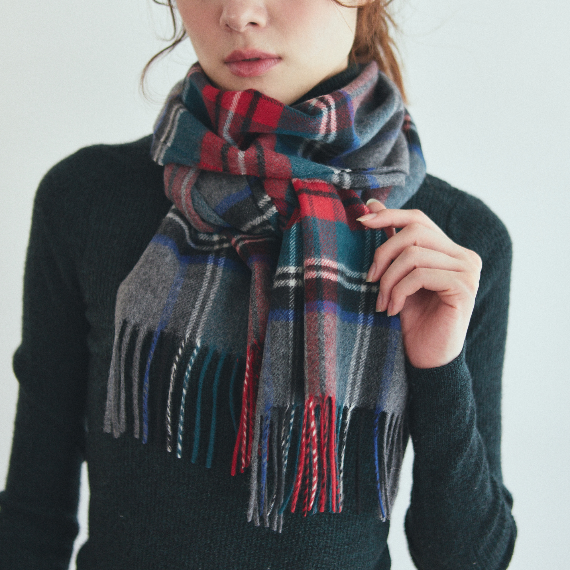 贅沢なバスタイムに！バスボム9個セット・カシミヤ100%マフラーセット