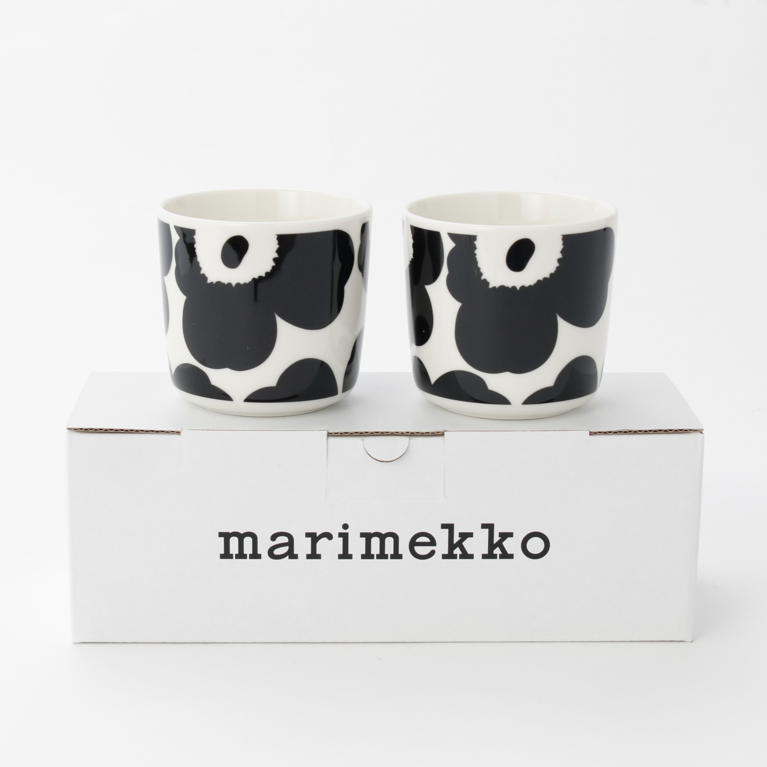 【ペア】ウニッコ ラテマグ　ホワイト/ブラック