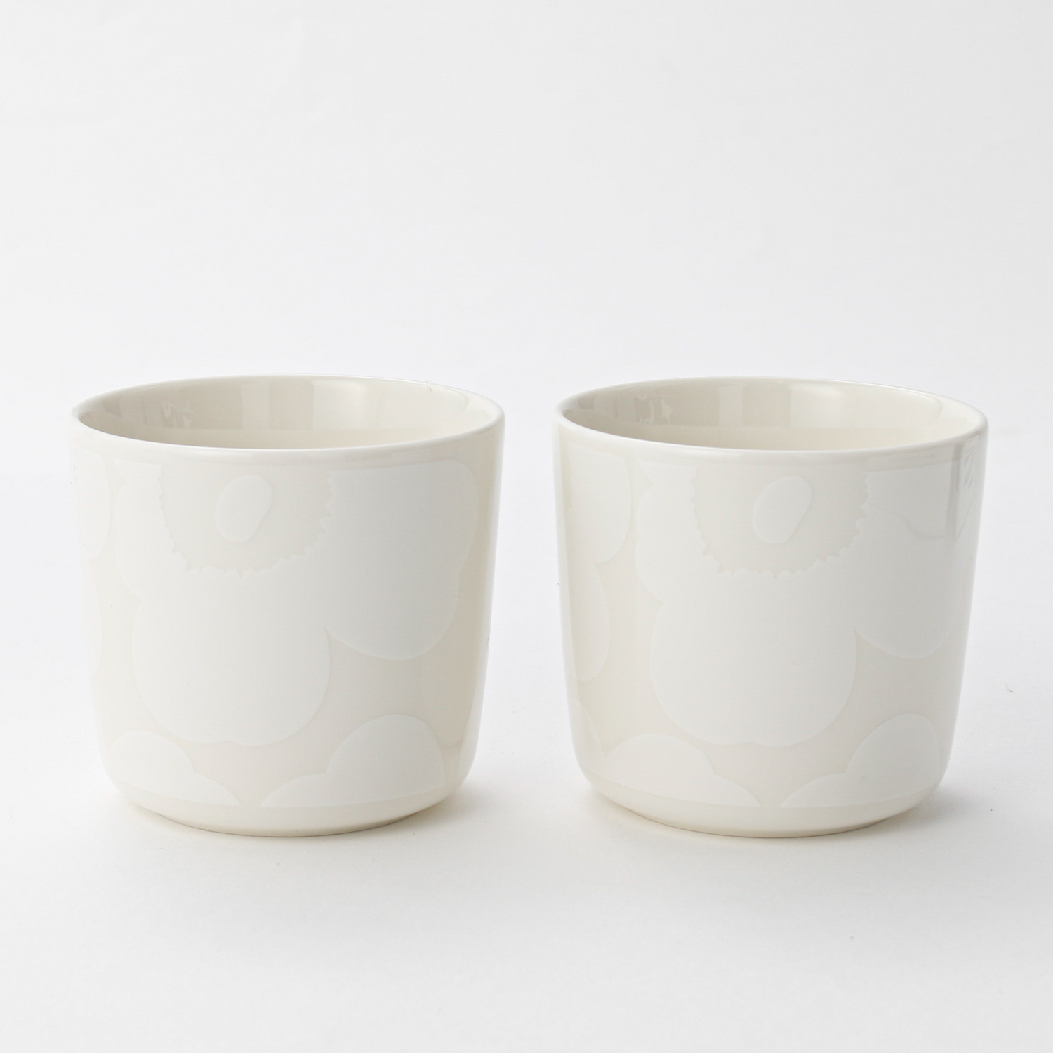 【ペア】ウニッコ ラテマグ　ホワイト/オフホワイト