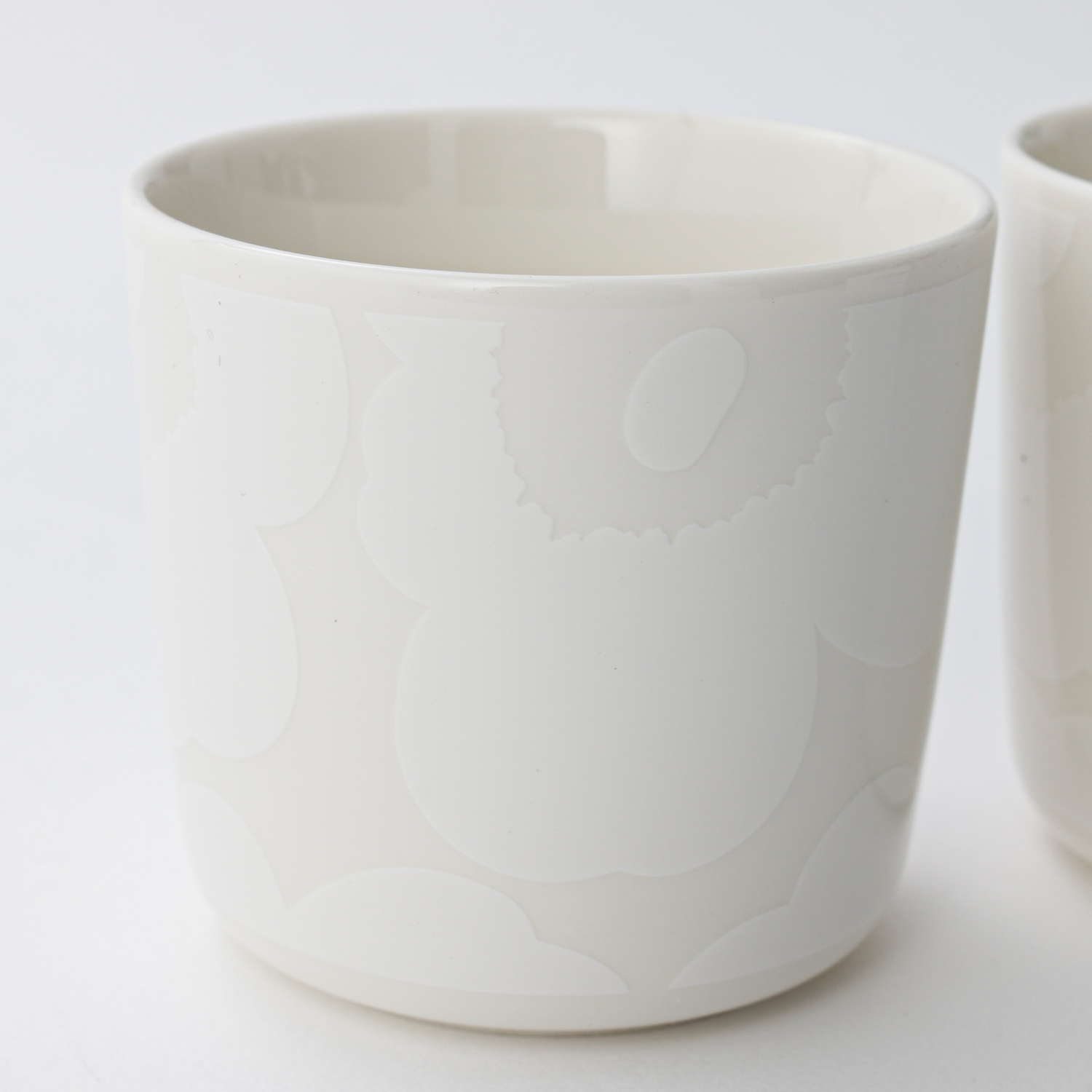 【ペア】ウニッコ ラテマグ　ホワイト/オフホワイト