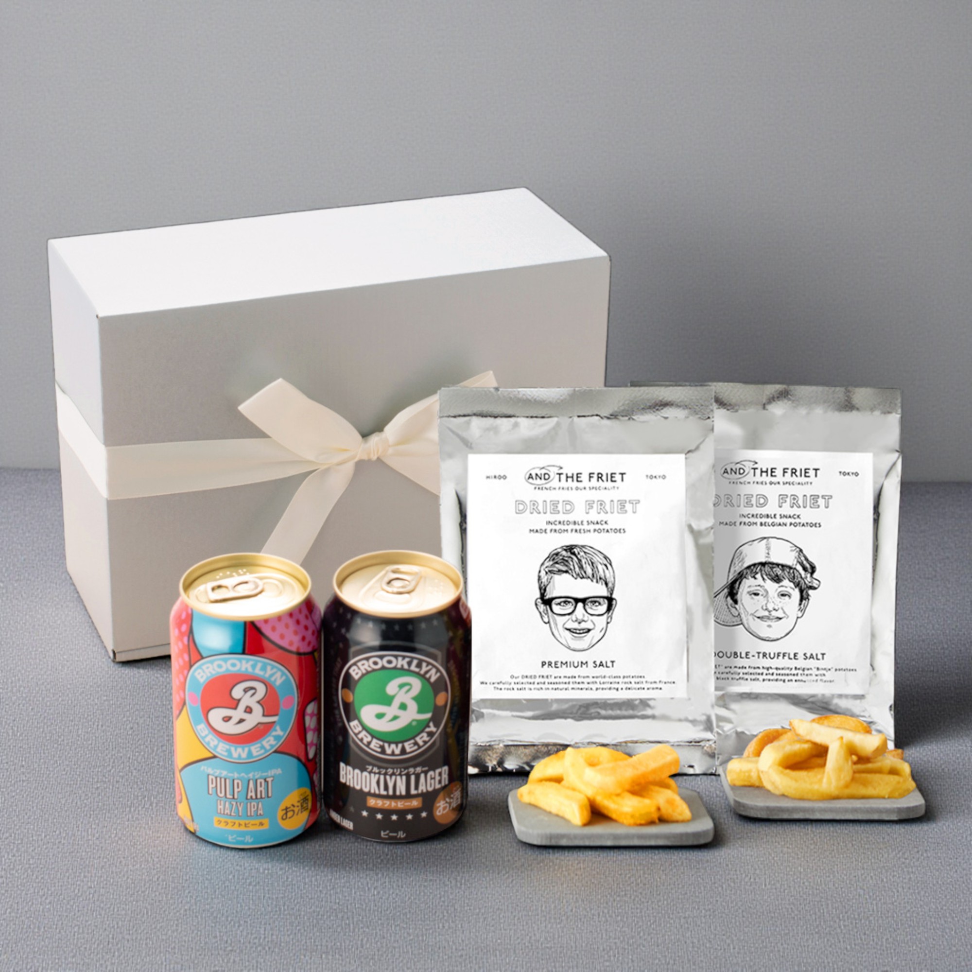 選べる贅沢スナックと世界で愛されるブルックリン・ブルワリーのギフトセット