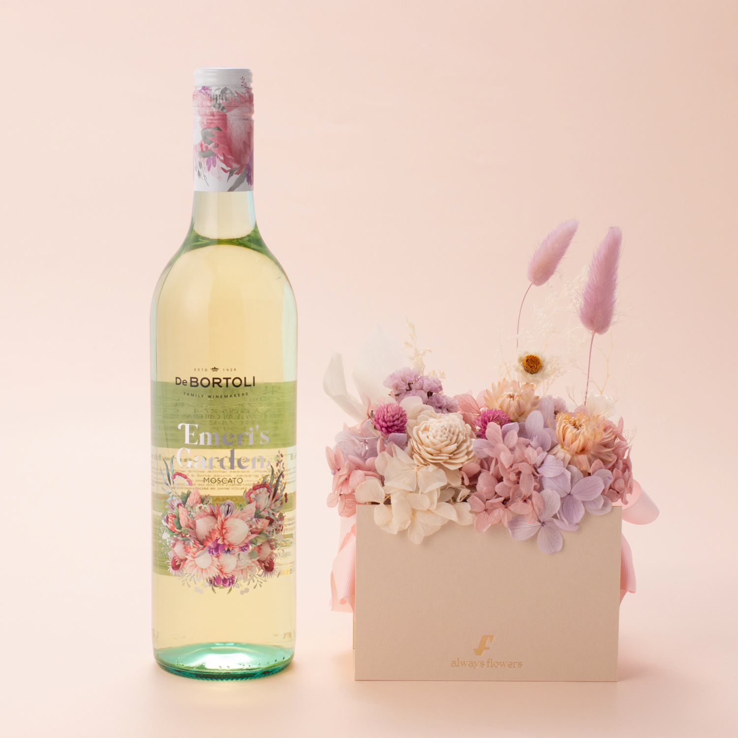 選べるワイン&タンプ限定Flower BAGセット