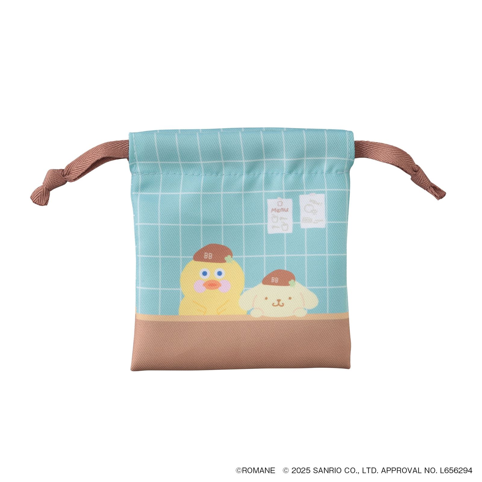 【ブランチブラザー×サンリオキャラクターズ】巾着ポーチ・2pセット