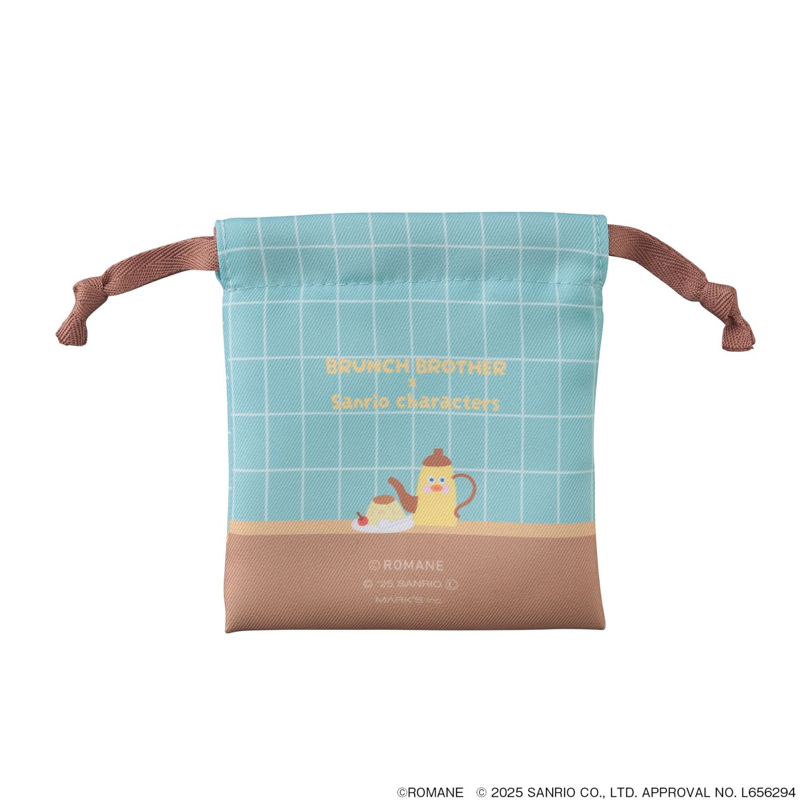 【ブランチブラザー×サンリオキャラクターズ】巾着ポーチ・2pセット