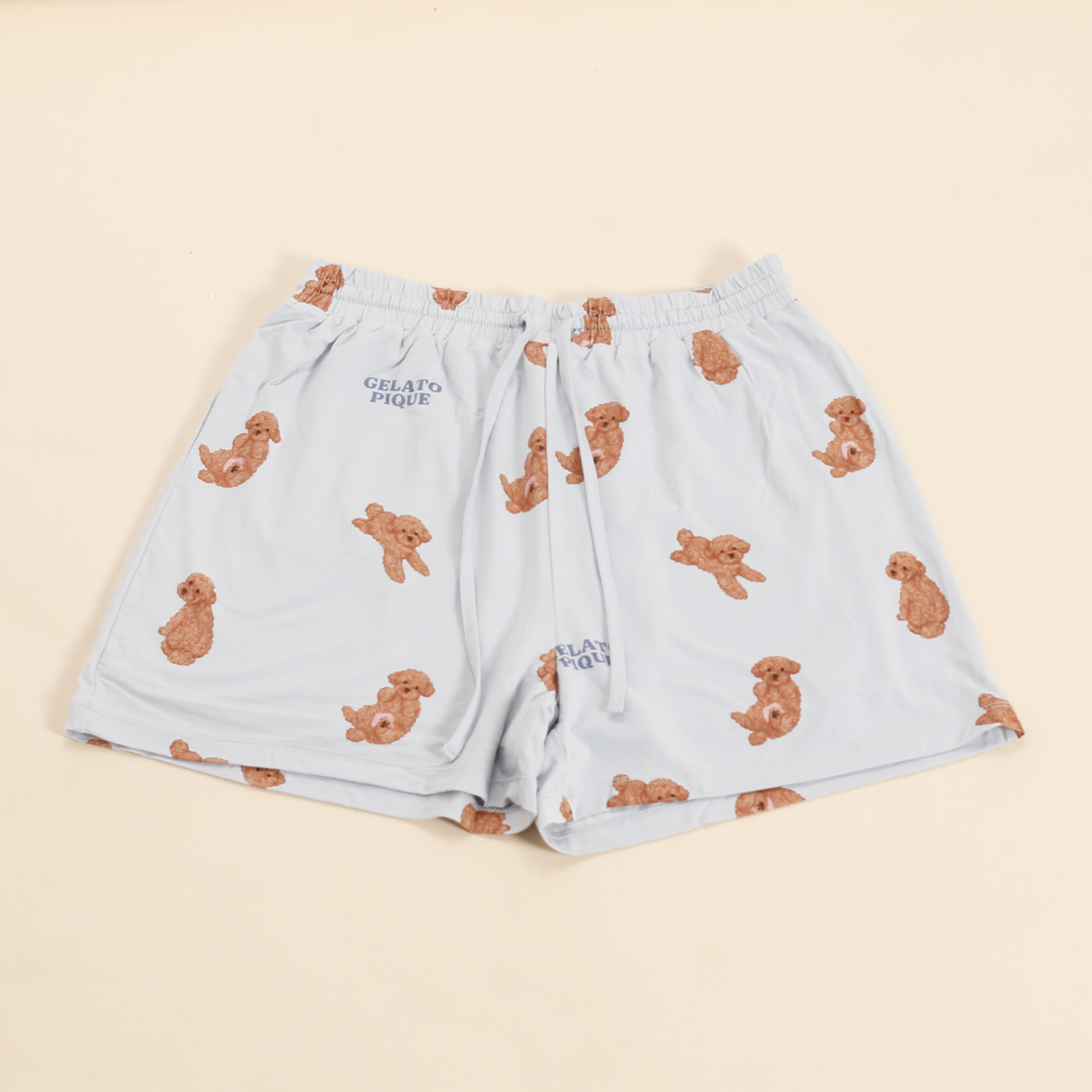 【WOMEN】お腹見せドッグJQDプルオーバー＆ショートパンツ