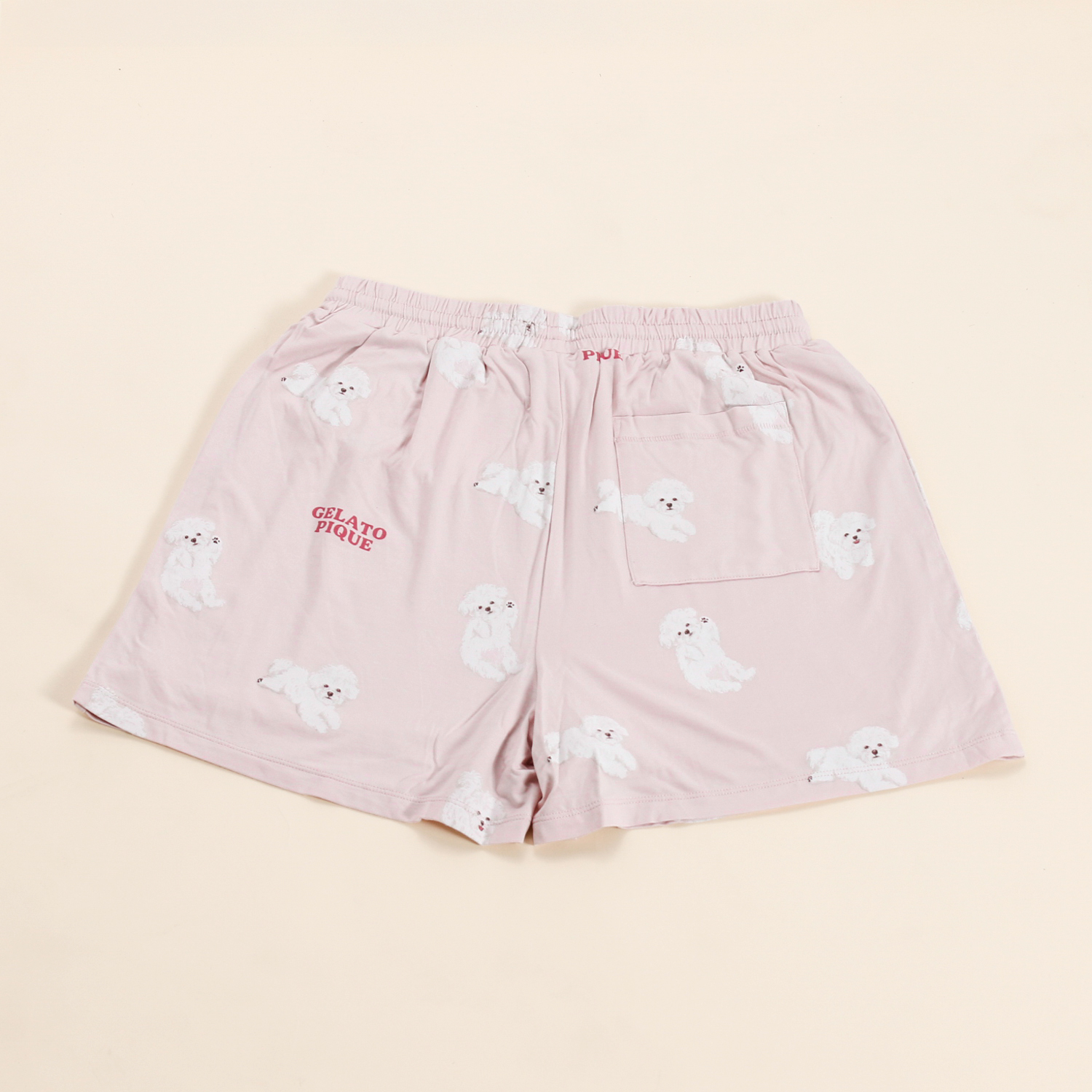 【WOMEN】お腹見せドッグJQDプルオーバー＆ショートパンツ