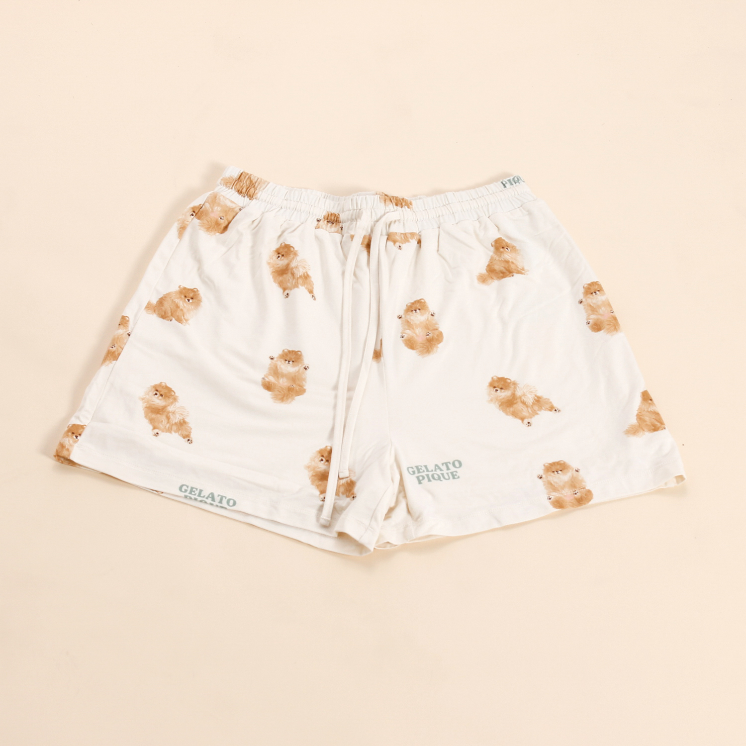 【WOMEN】お腹見せドッグJQDプルオーバー＆ショートパンツ