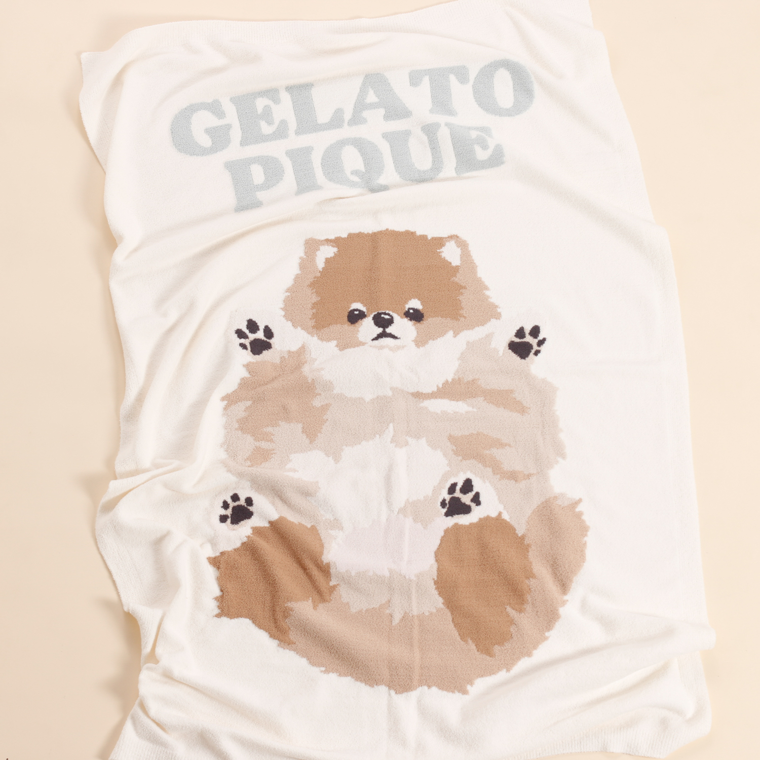 【WOMEN】お腹見せドッグJQDブランケット