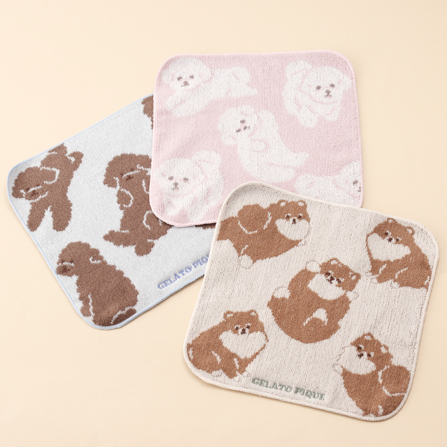 【WOMEN】ドッグポーチ＆お腹見せドッグハンドタオル