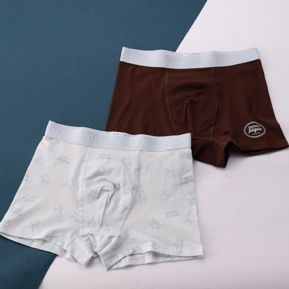 HOMME】ベアプリントボクサーパンツBOX | gelato pique（ジェラート