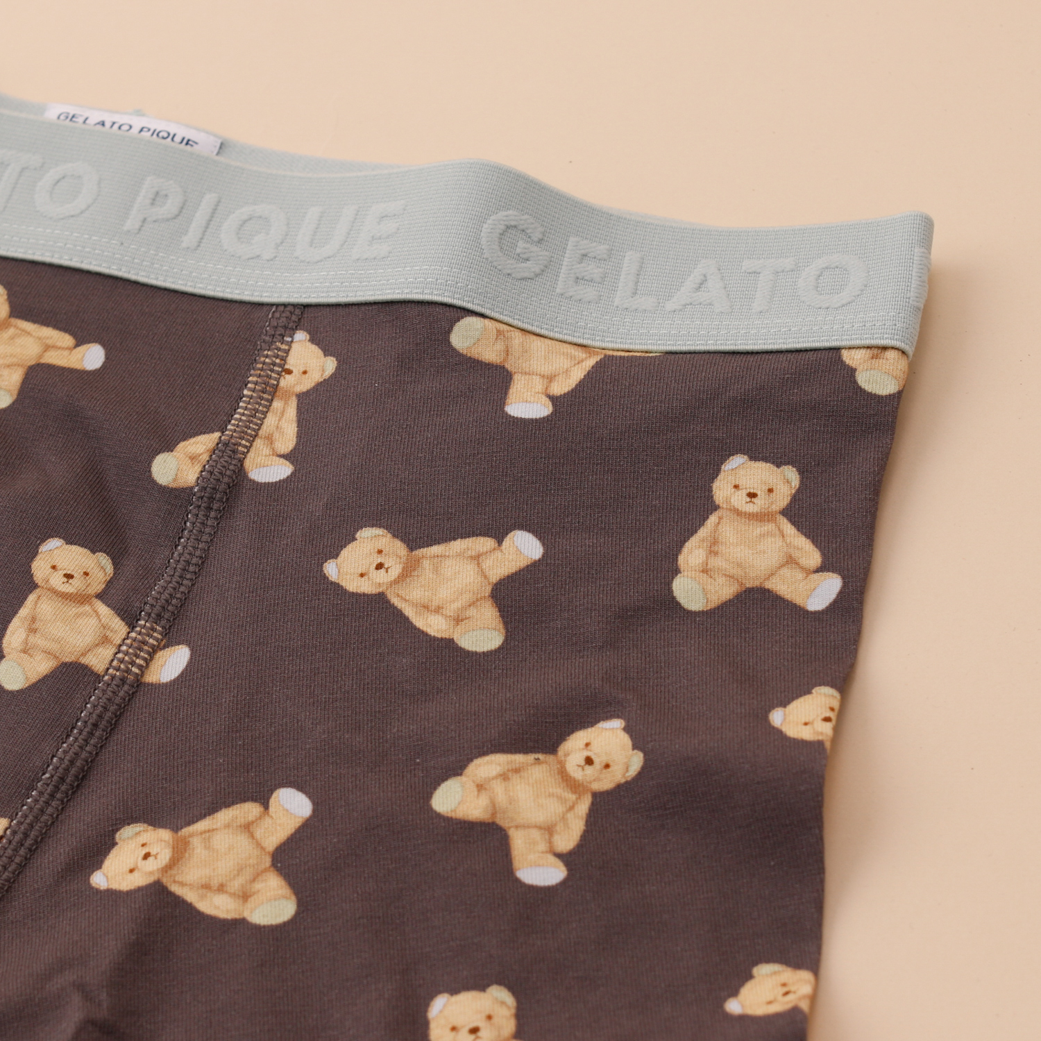 【HOMME】ベア柄アンダーウェア