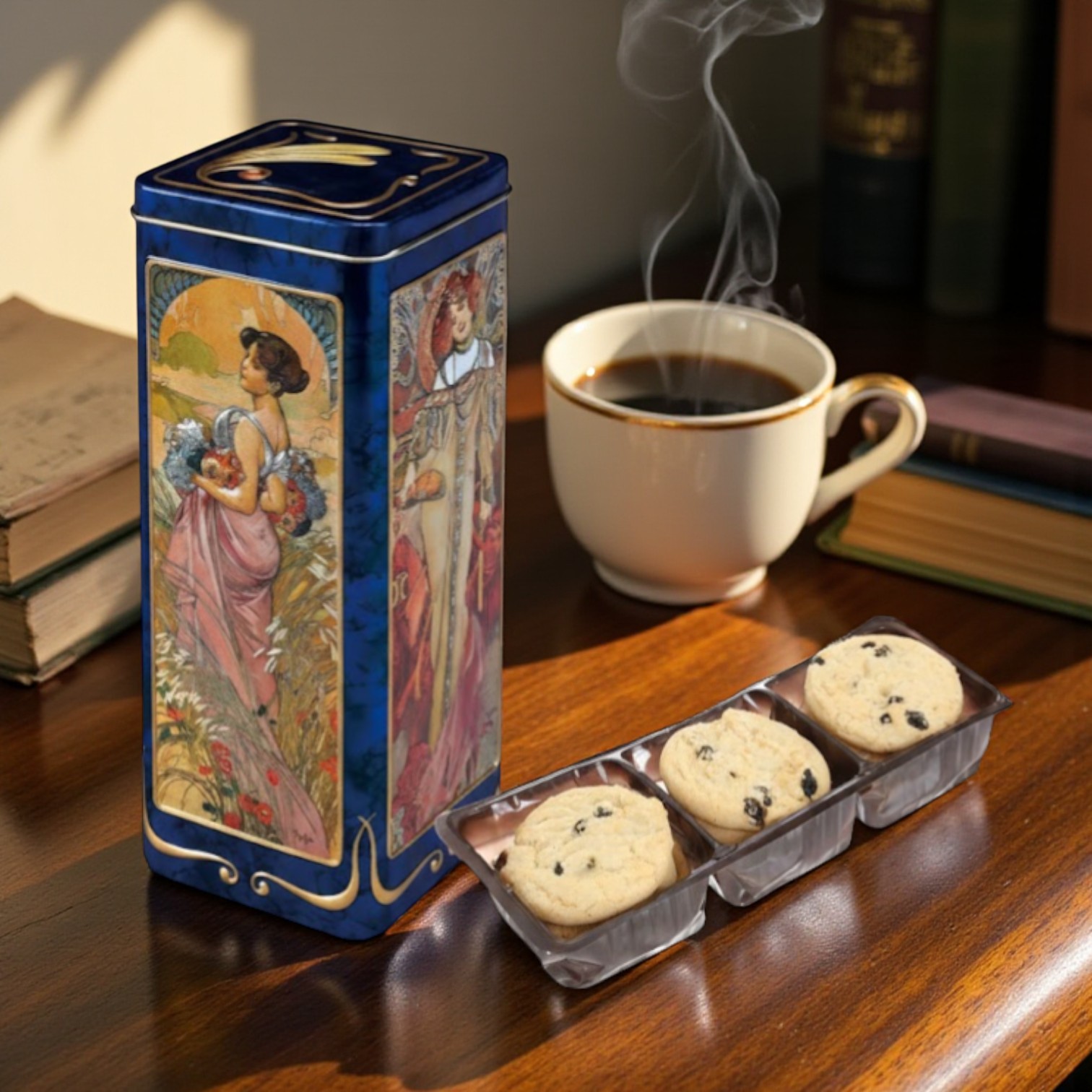 フォーシーズン　ムシャ（ミュシャ）作 （フルーツ&レモン ビスケット）