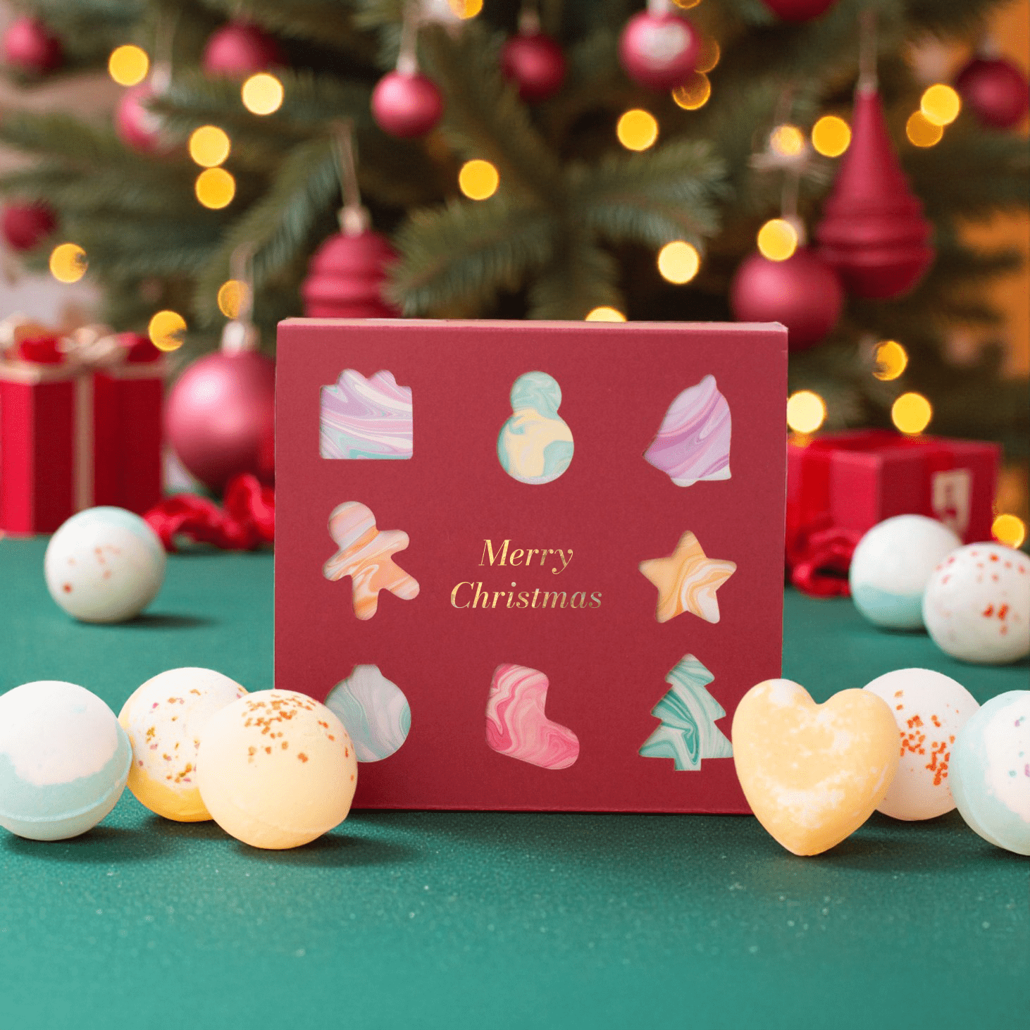 寒い冬に、ぽかぽかギフト（バスボム&テディーウォーマー）