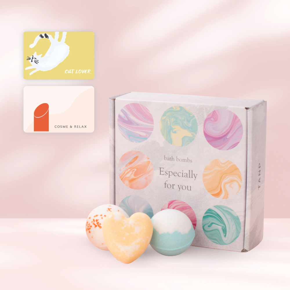 選べるカタログギフトとバスボム9個セット