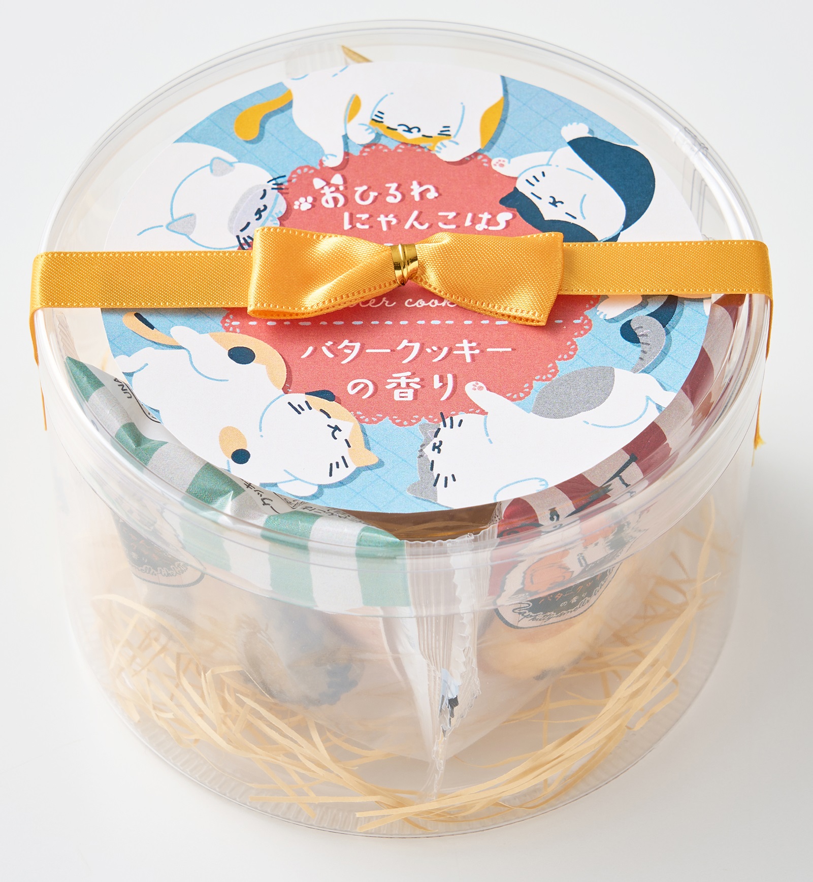 おひるねにゃんこはバタークッキーの香り5個ボックス