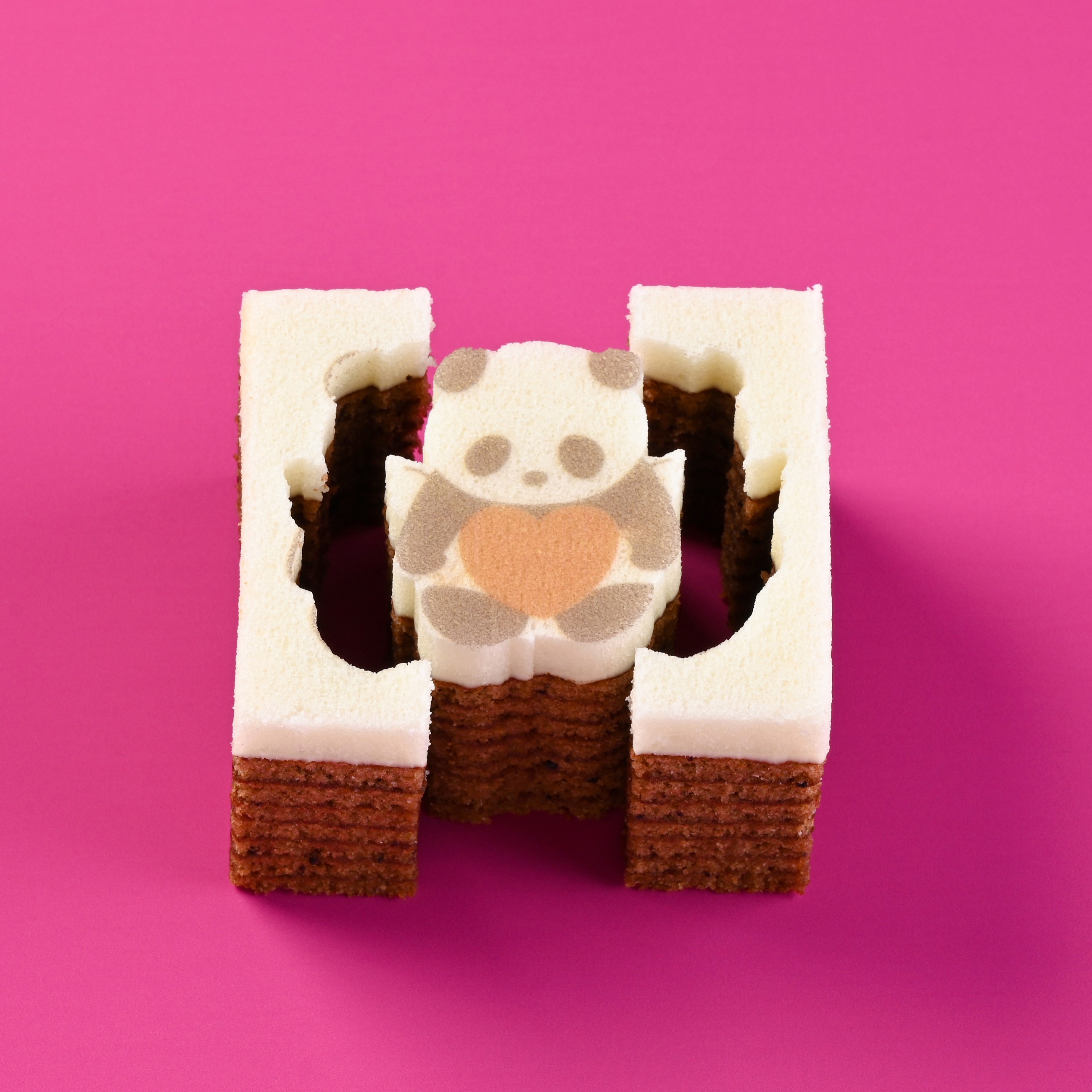 バレンタインパンダ3個セット