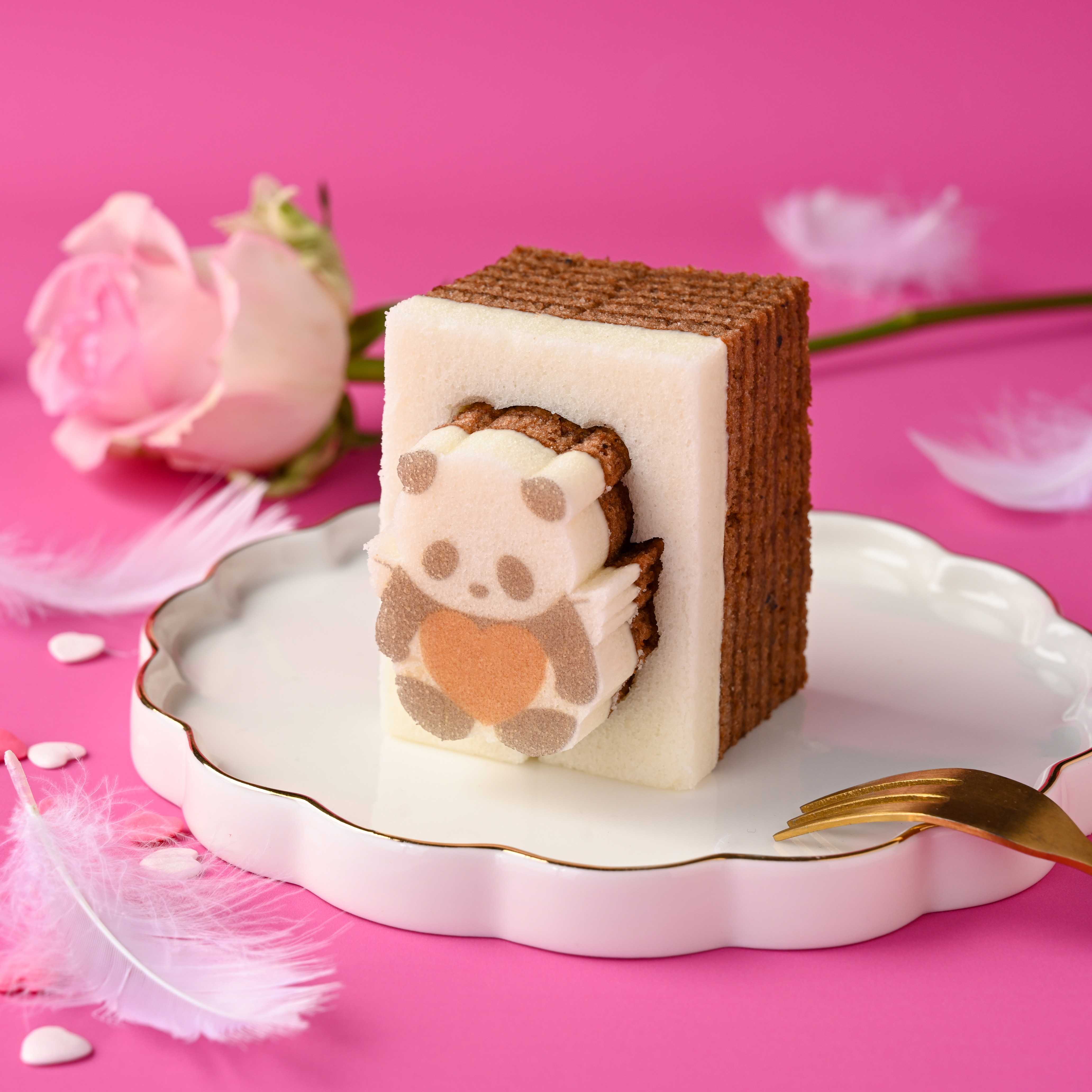 バレンタインパンダ3個セット