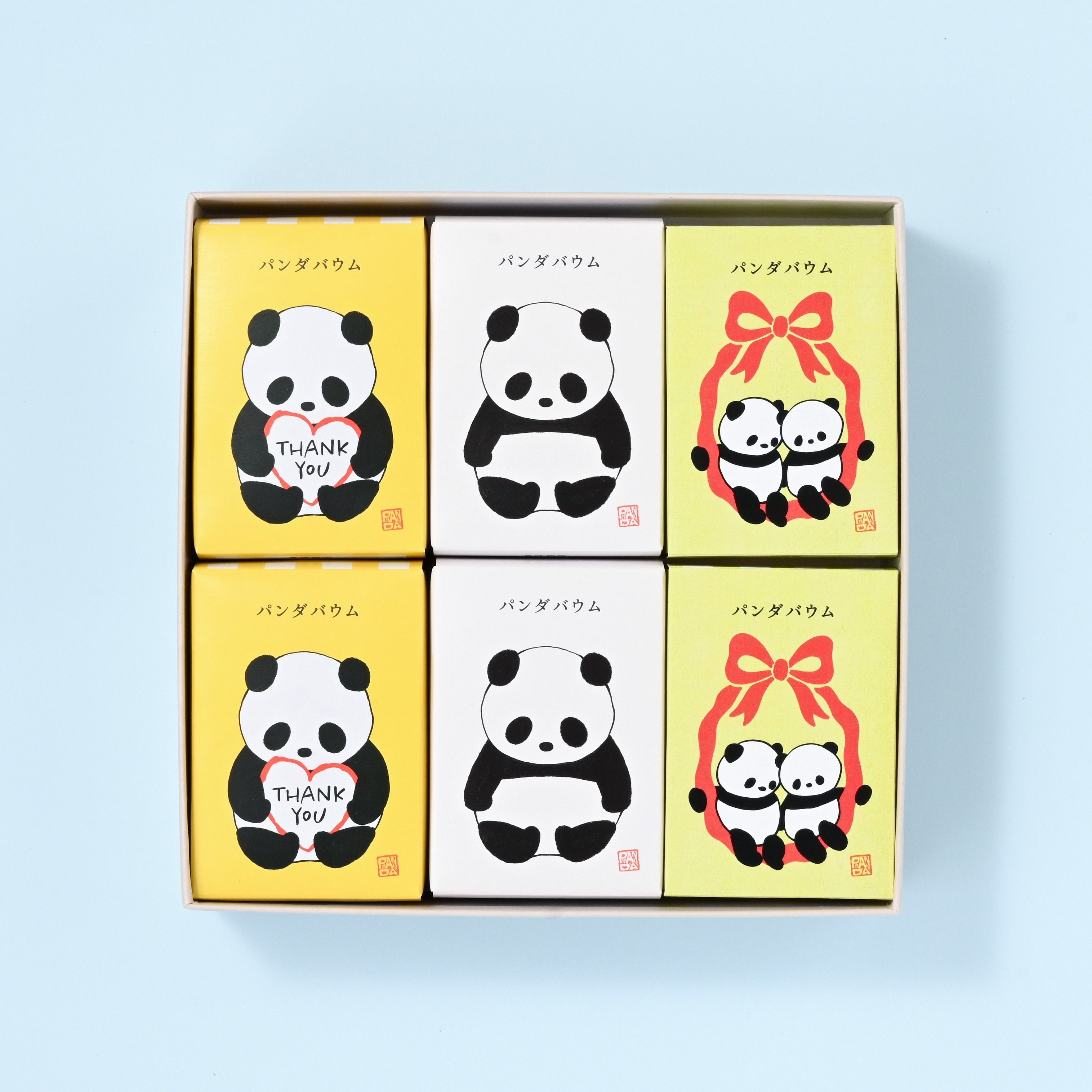 パンダバウムのホワイトデーギフトセット（6個セット）