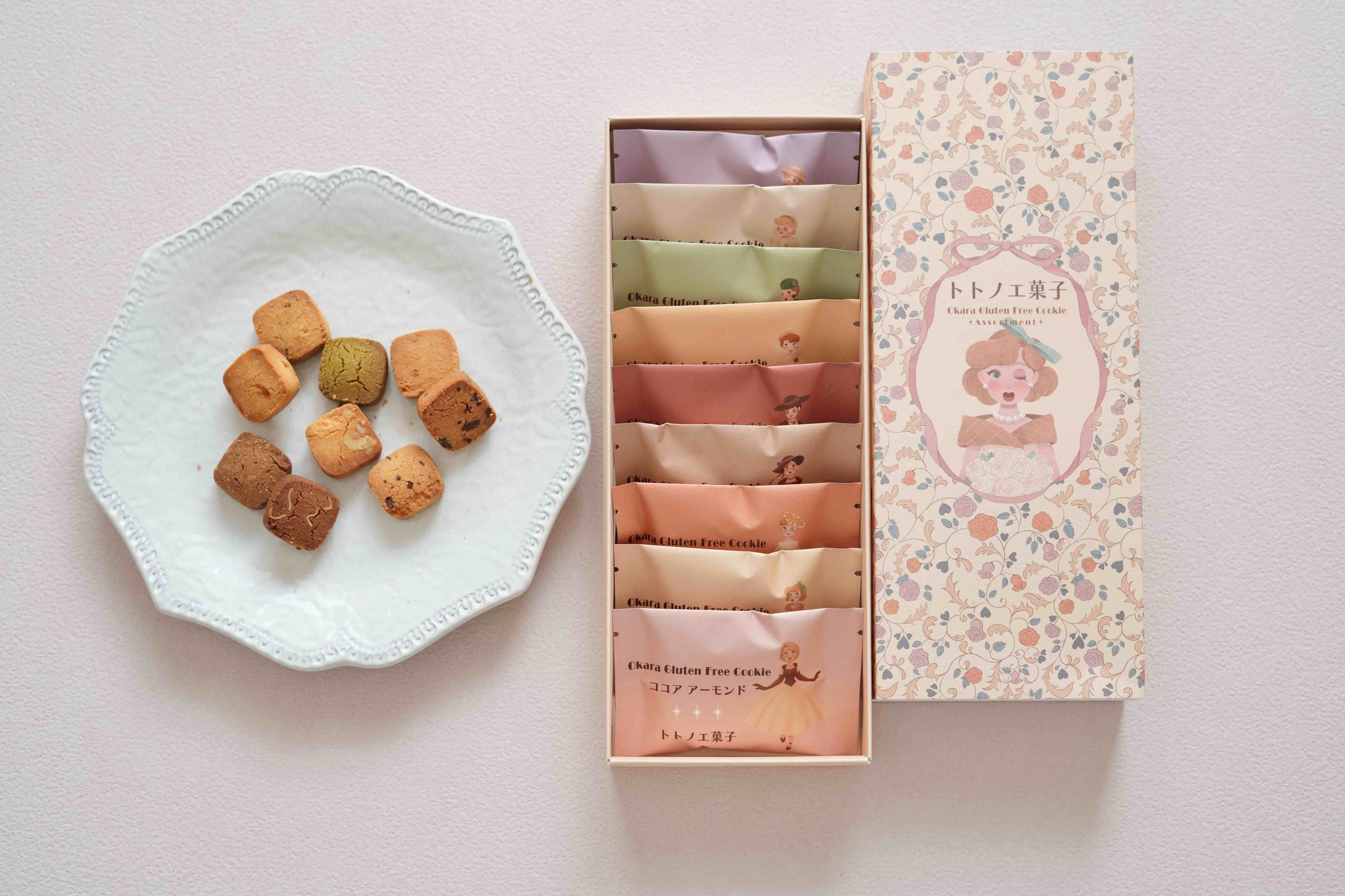 グルテンフリー国産発酵バタークッキー箱(９袋入)