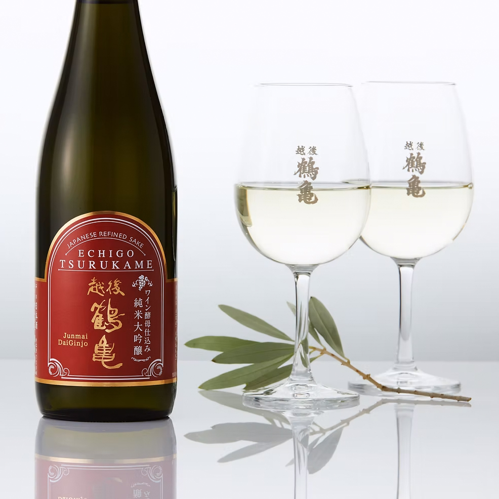 越後鶴亀　ワイン酵母仕込み純米大吟醸