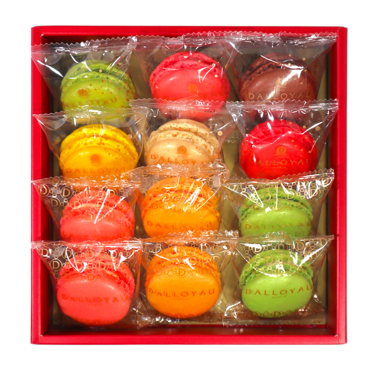 【DALLOYAU】ダロワイヨ 季節のマカロン入り詰め合わせ（12個入）