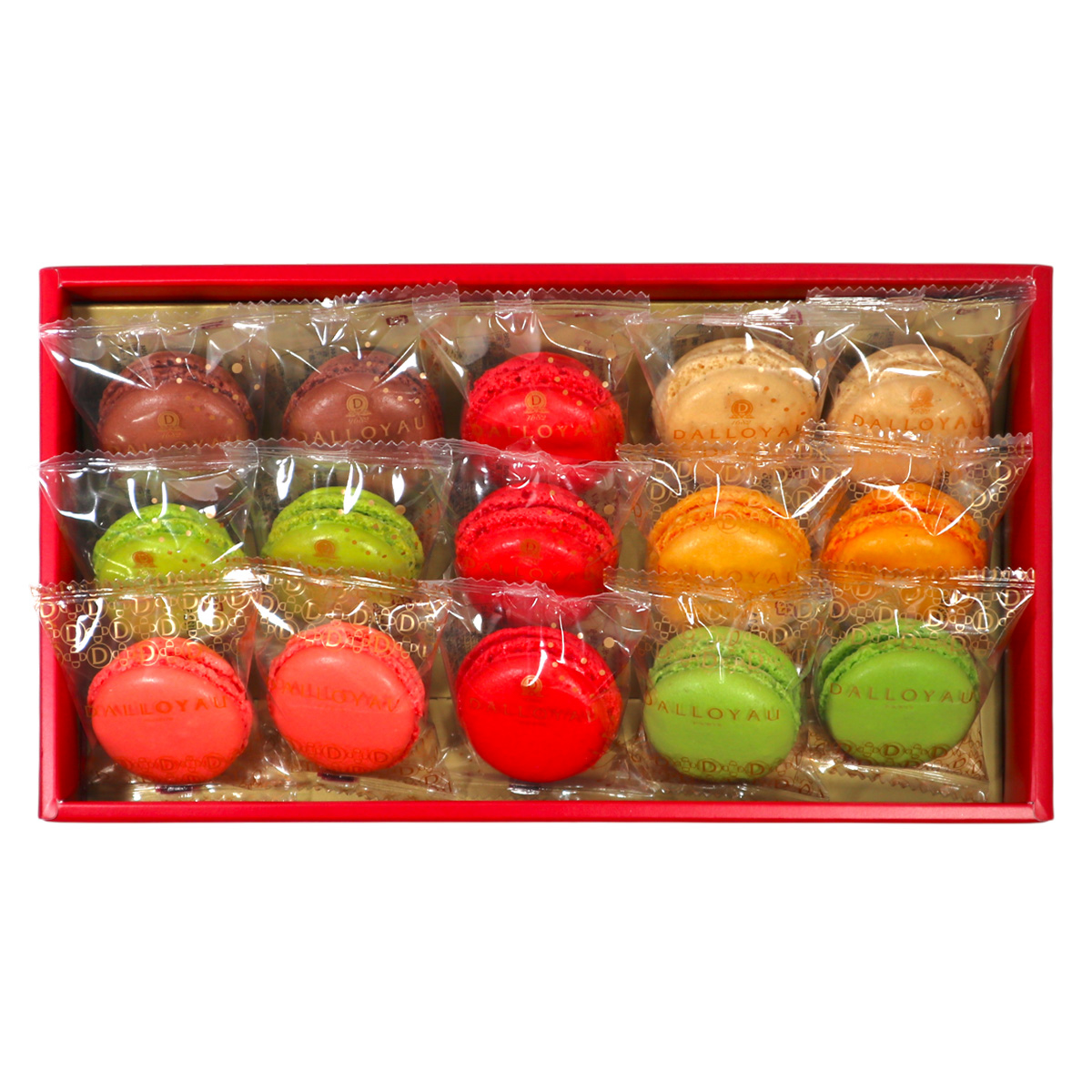 【DALLOYAU】ダロワイヨ 季節のマカロン入り詰め合わせ（15個入）