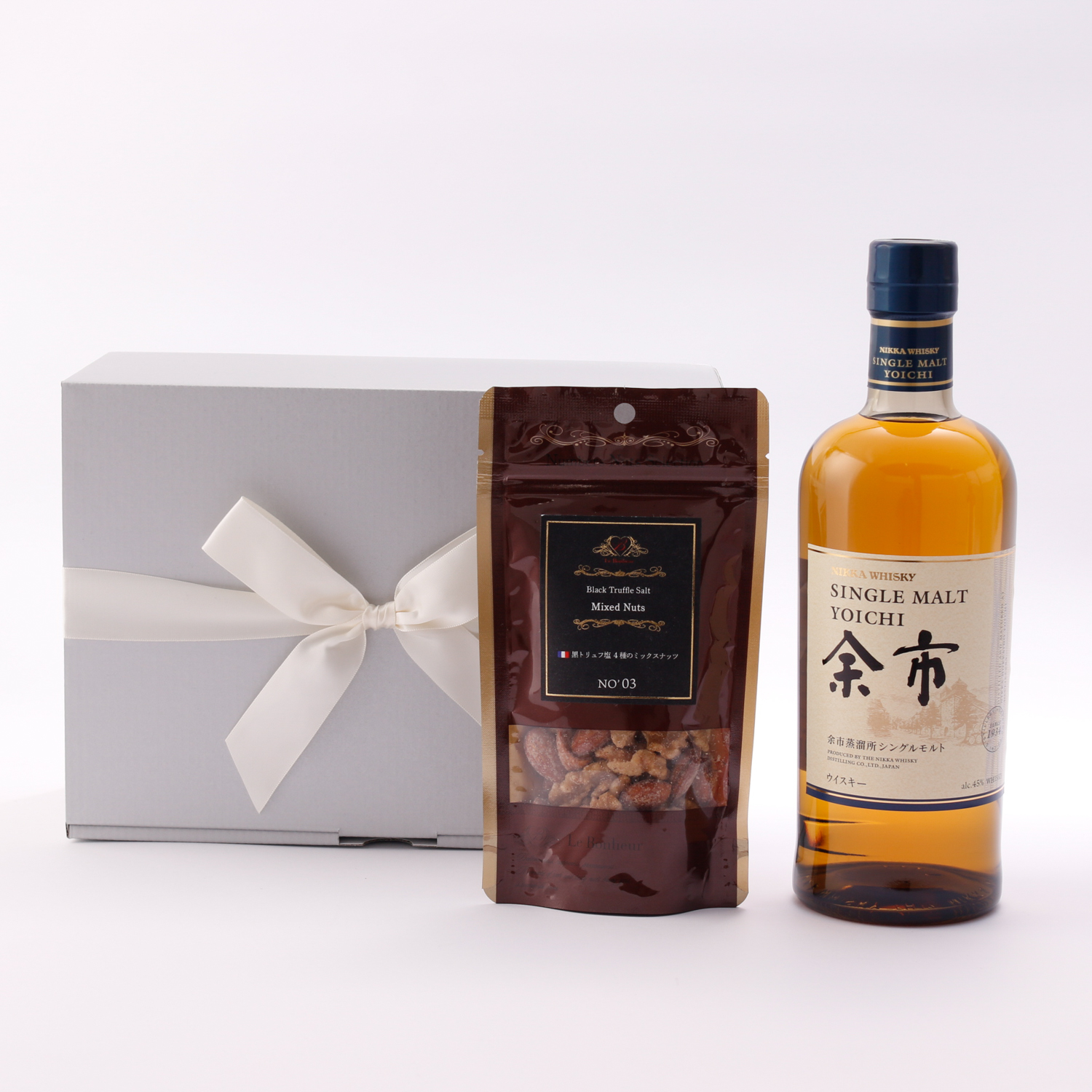 贅沢ニッカウィスキーとおつまみナッツセット
