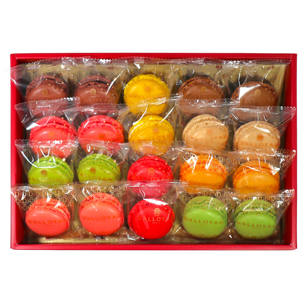 【DALLOYAU】ダロワイヨ 季節のマカロン入り詰め合わせ（20個入）
