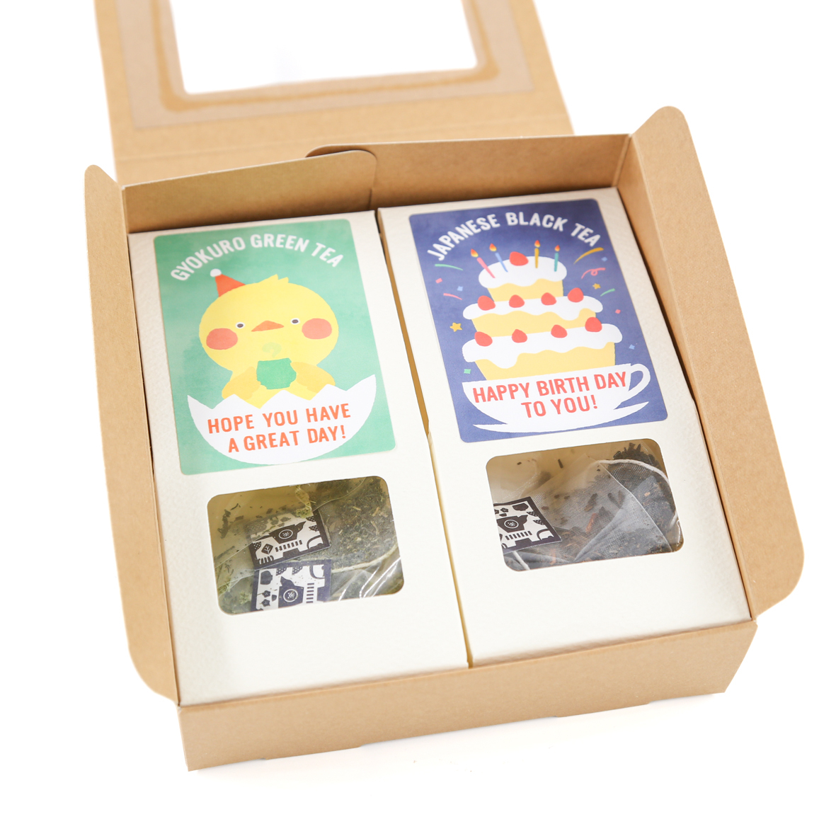 【ほっこりギフト】選べる！お茶菓子と日本茶のセット