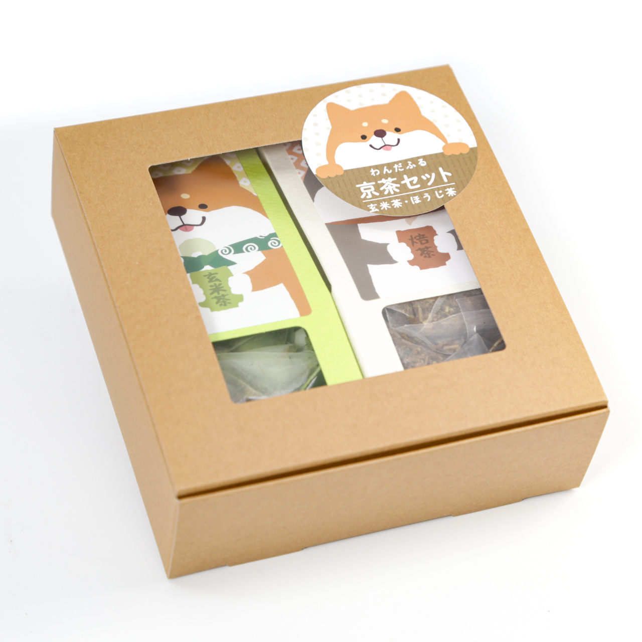 【ほっこりギフト】選べる！お茶菓子と日本茶のセット