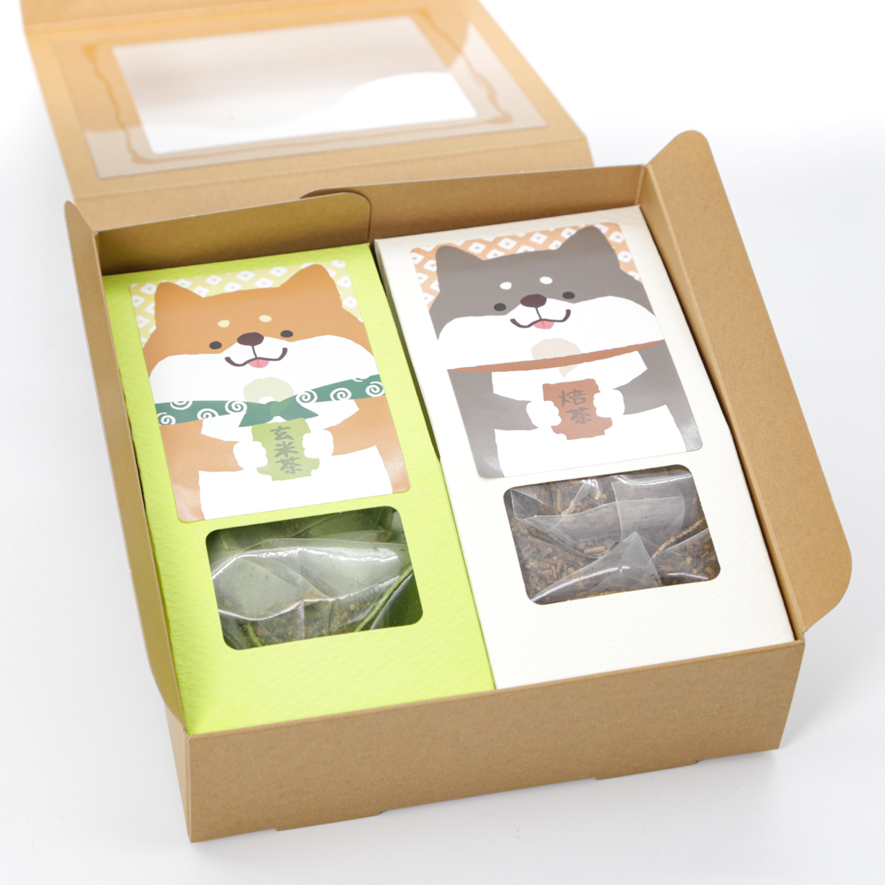 【ほっこりギフト】選べる！お茶菓子と日本茶のセット