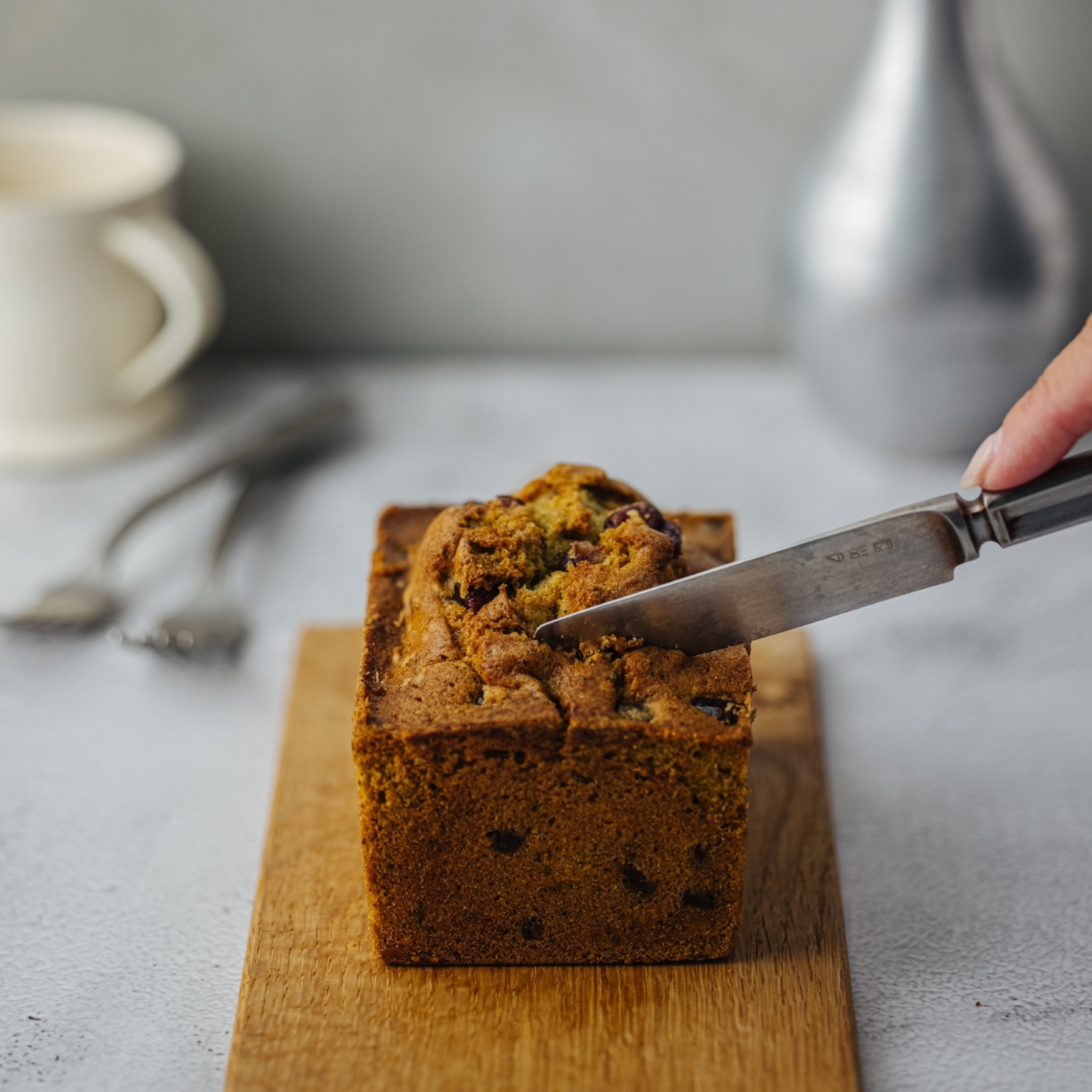 北限の日本茶/石巻桃生地区鹿島茶園の桃生茶と大納言パウンド