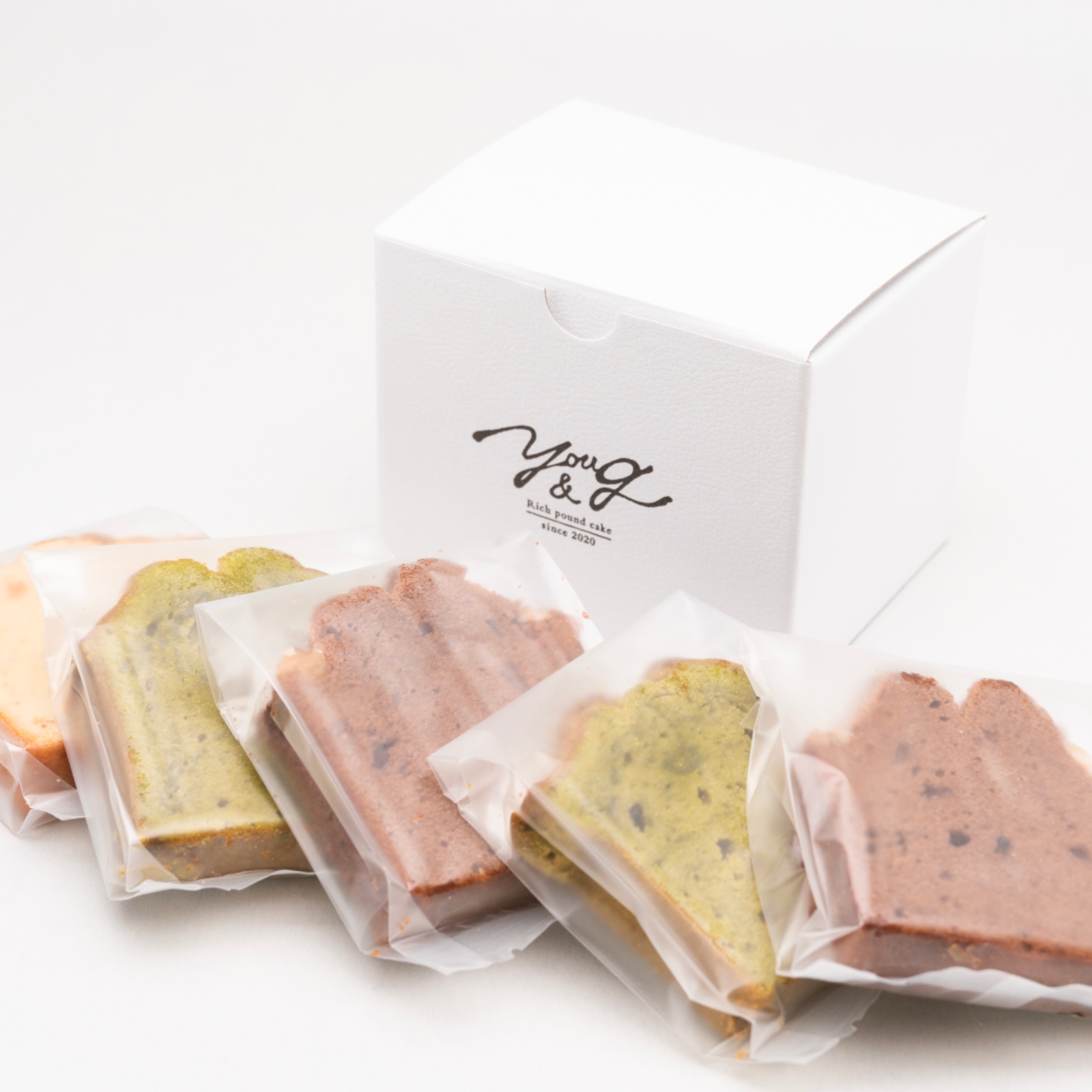 [定番]パウンドケーキおためし詰合せ5枚箱