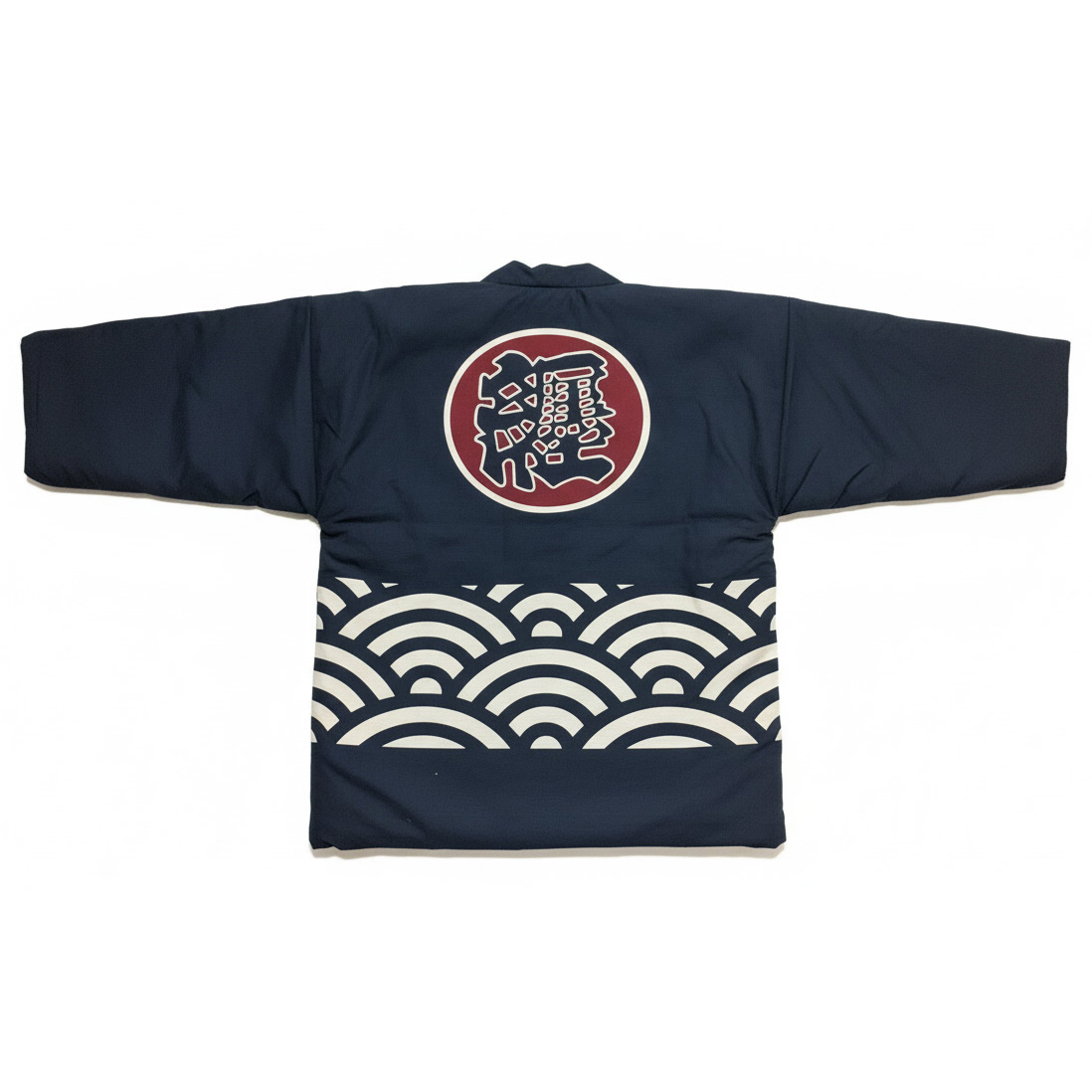 抜染和柄綿入り半纏「纏（まとい）」