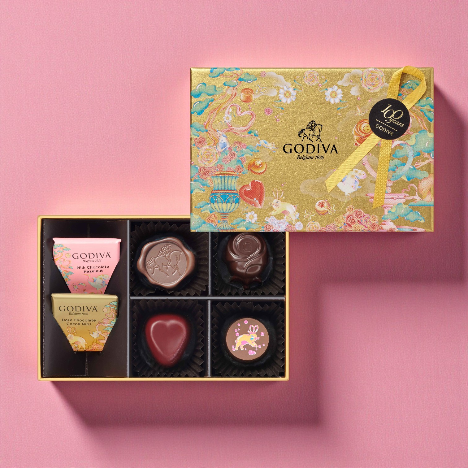 チョコレートローズ アソートメント 6粒入