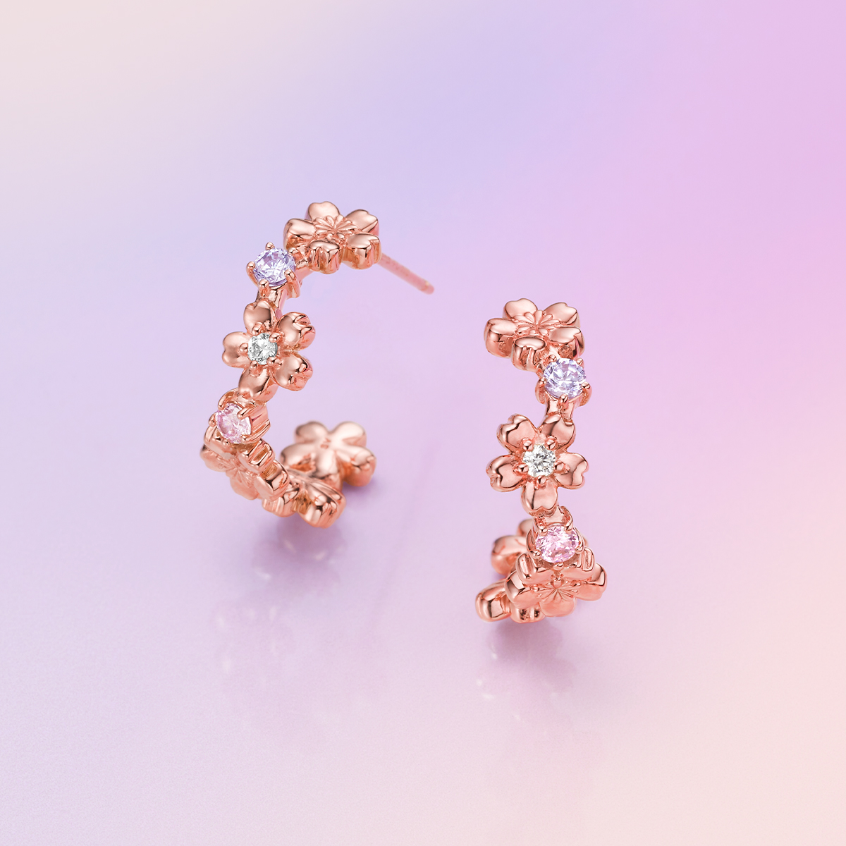 【SAKURA Collction】シルバー ピアス