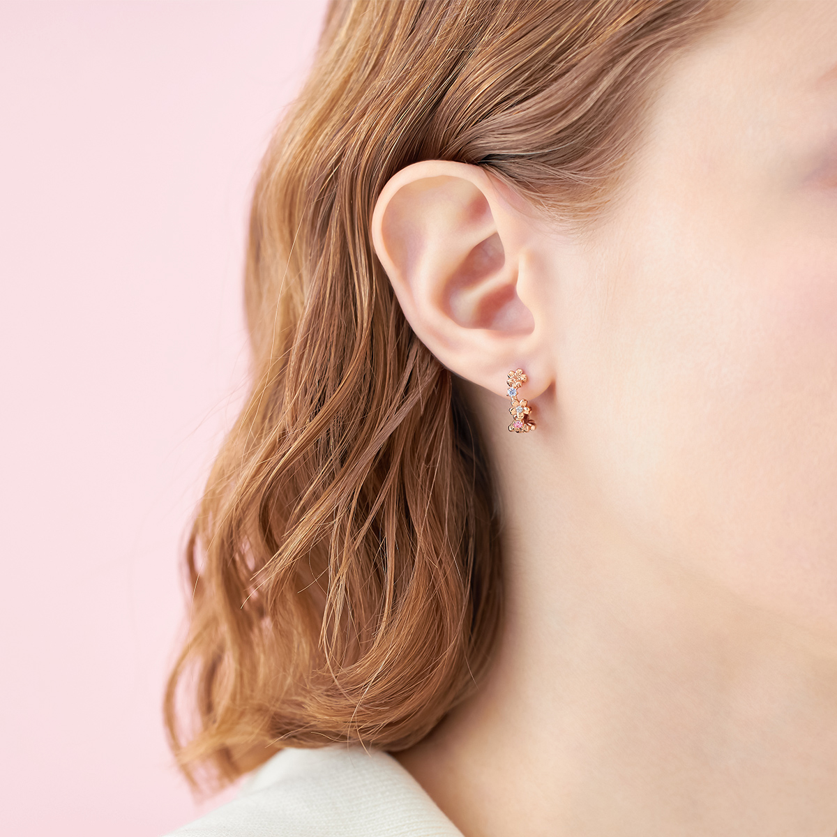【SAKURA Collction】シルバー ピアス
