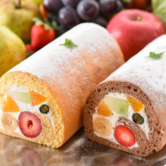 フルーツロールケーキ（1本入）