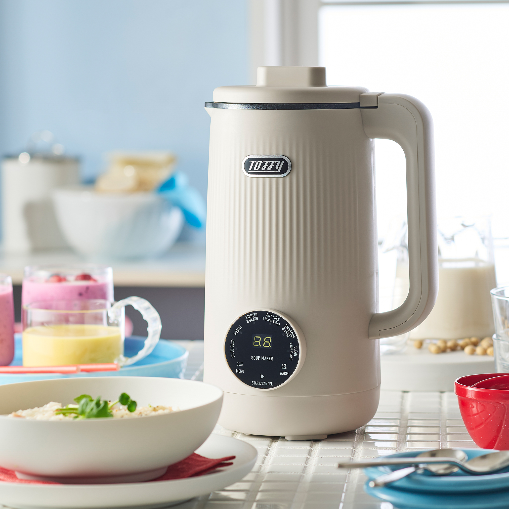 Toffy オートスープブレンダー〈セラミックコートタイプ〉