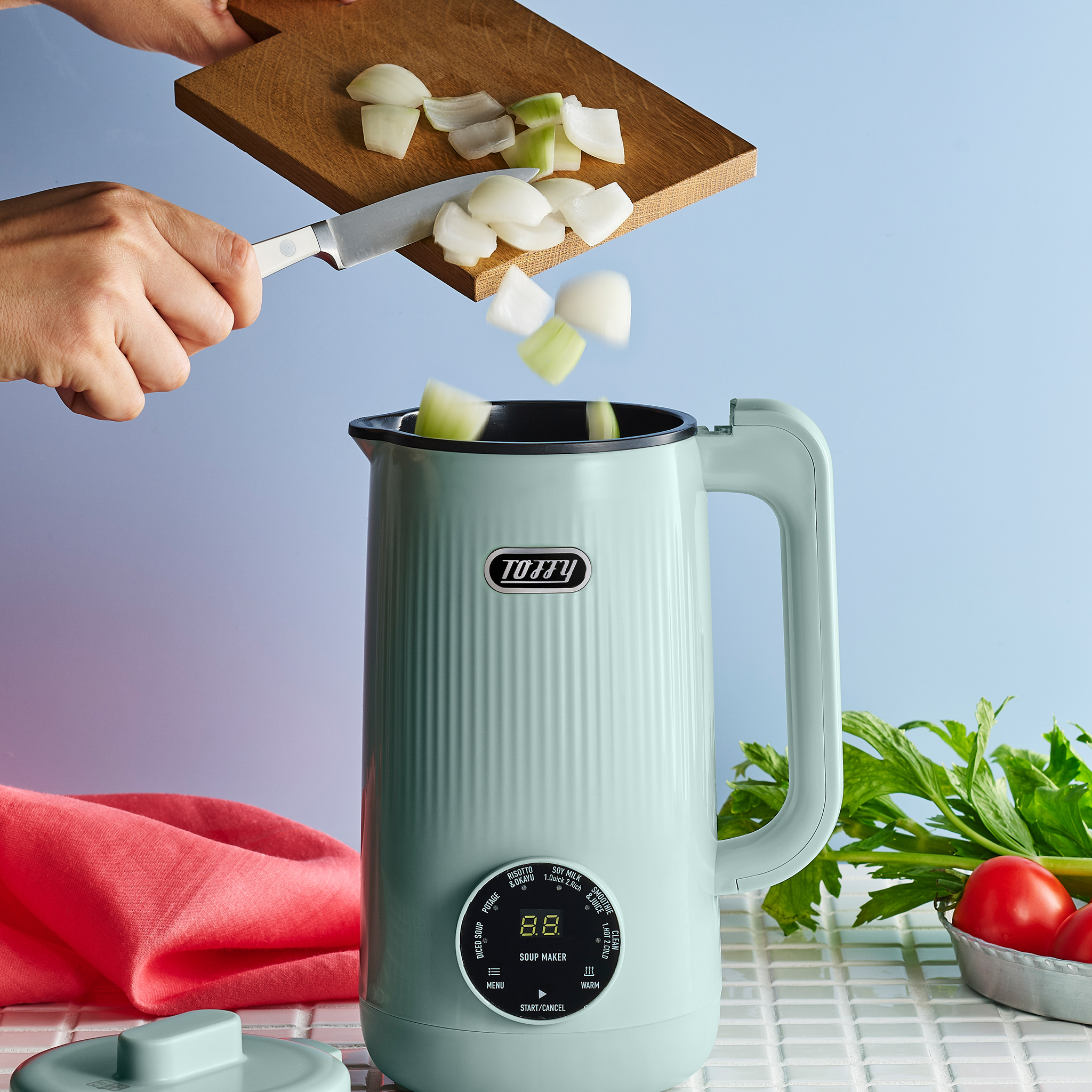 Toffy オートスープブレンダー〈セラミックコートタイプ〉