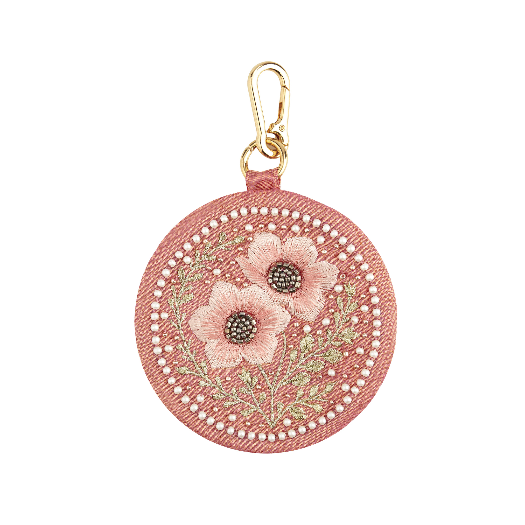 花言葉で選ぶフラワーモチーフキーポーチ