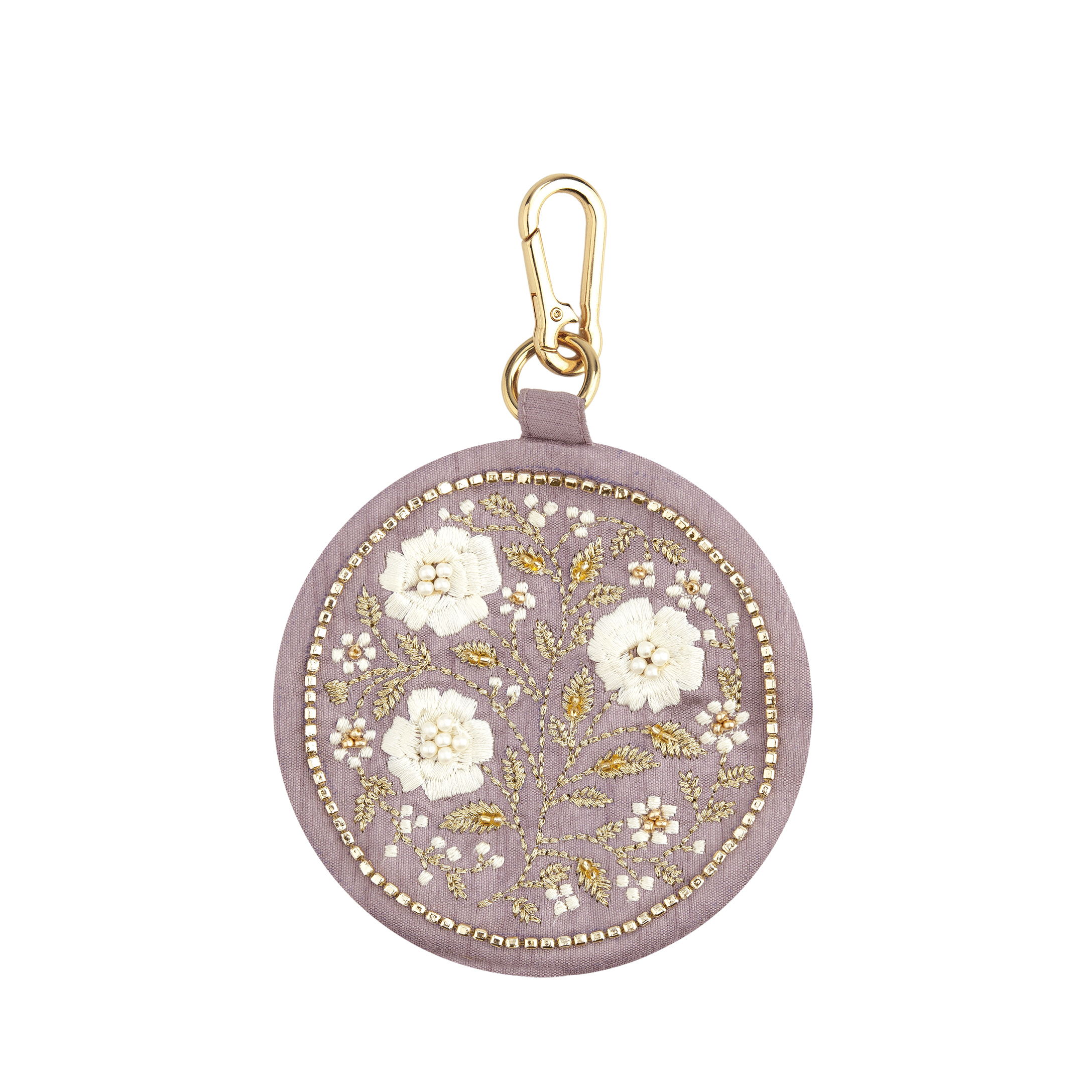 花言葉で選ぶフラワーモチーフキーポーチ